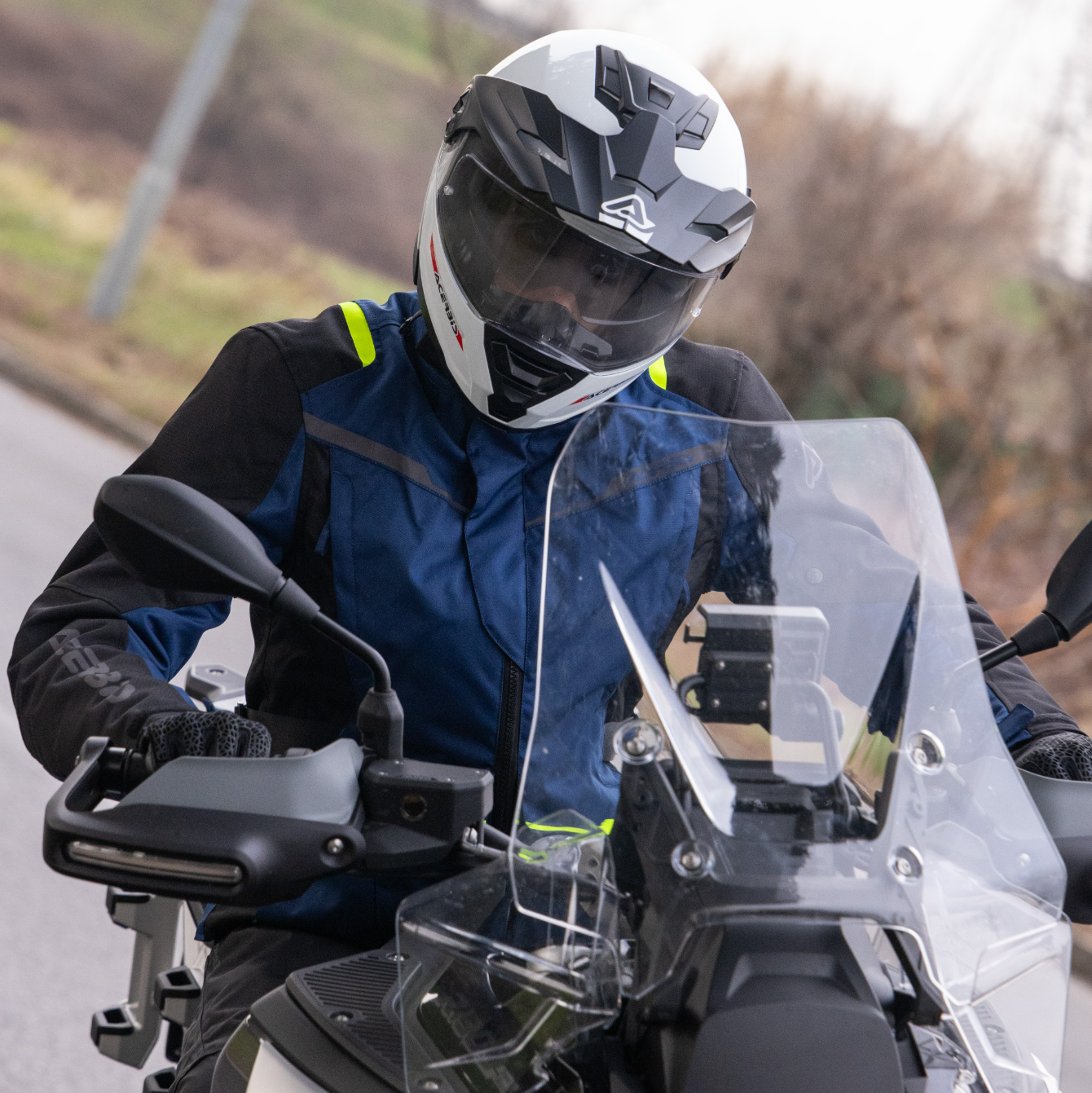 Casque ACERBIS Rider blanc