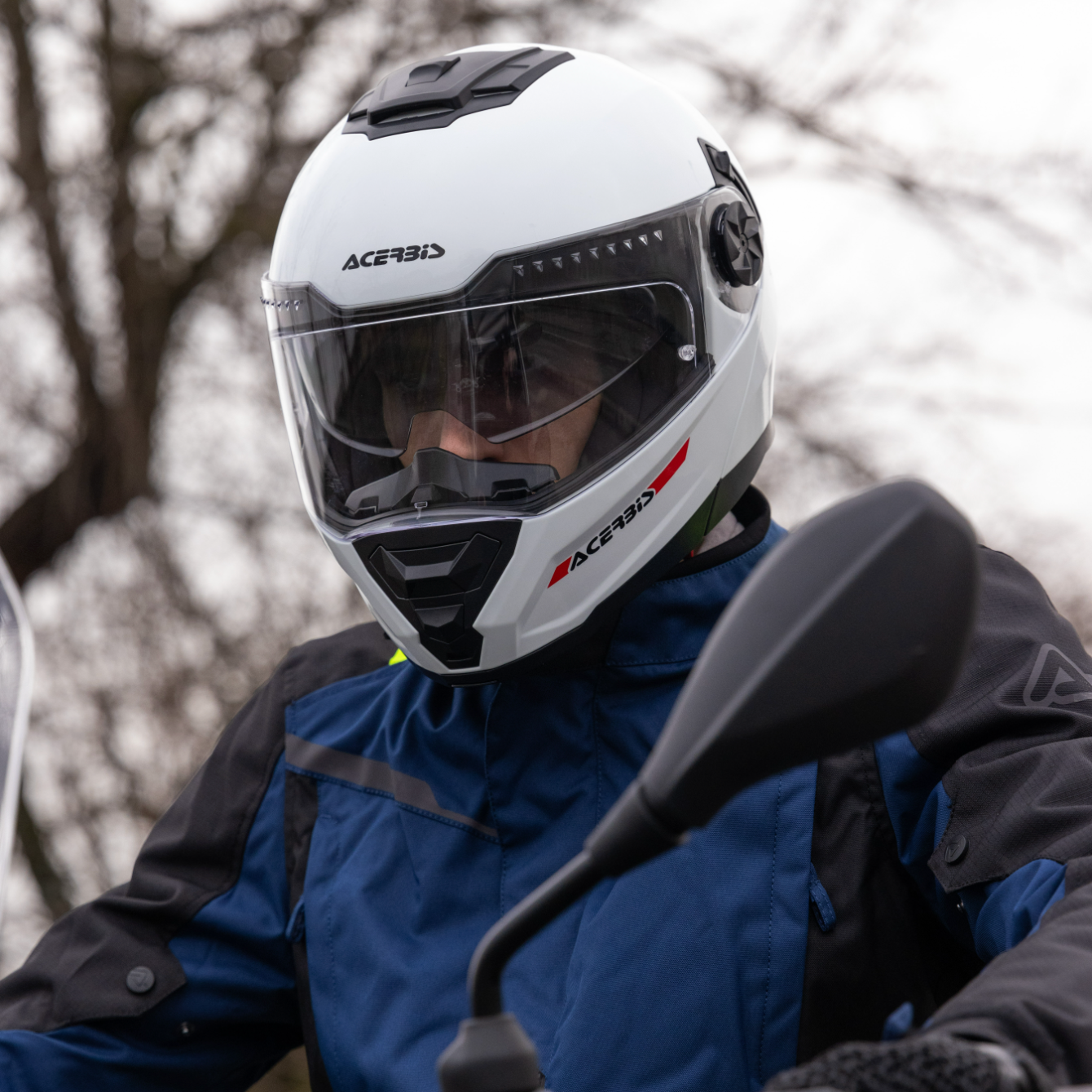 Casque ACERBIS Rider blanc