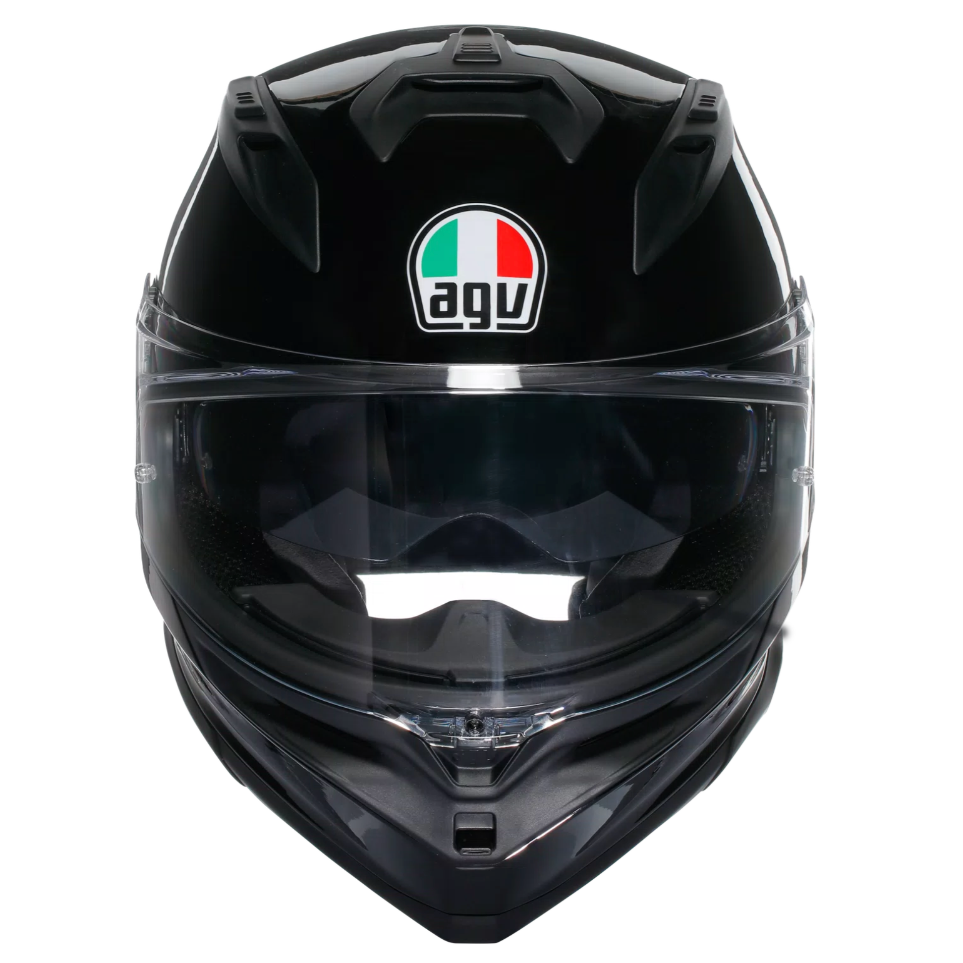AGV K7 vienspalvė juoda