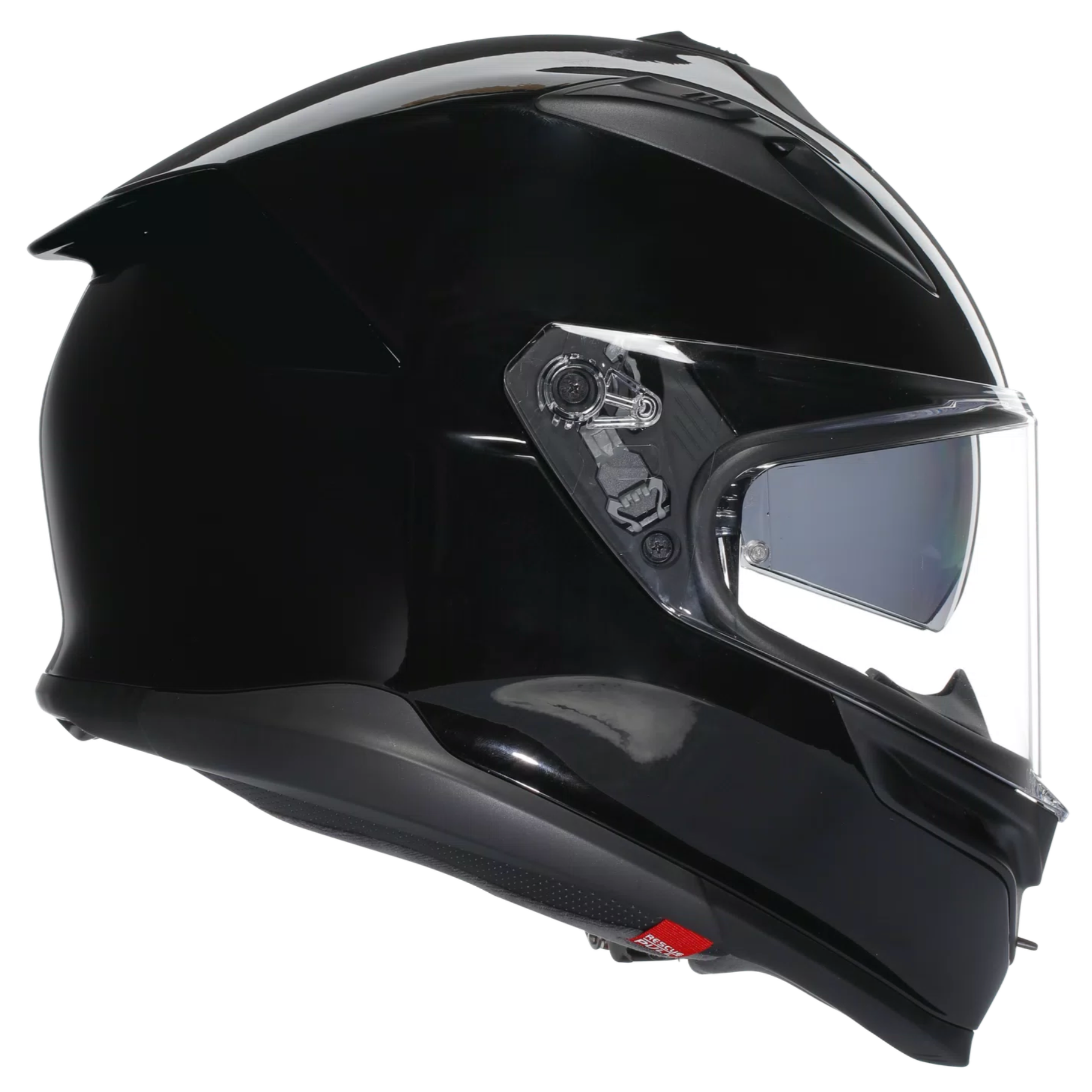 AGV K7 vienspalvė juoda