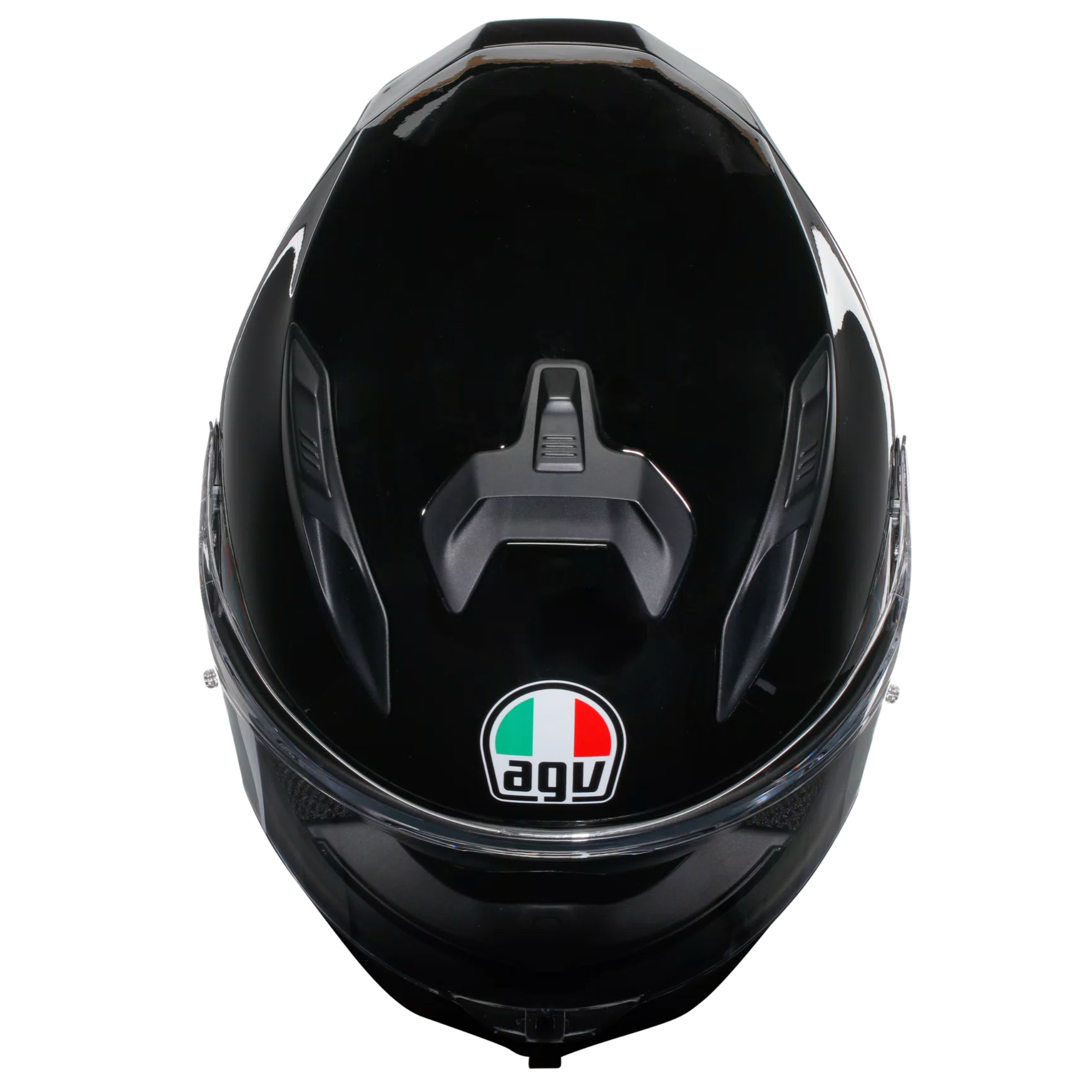 AGV K7 vienspalvė juoda