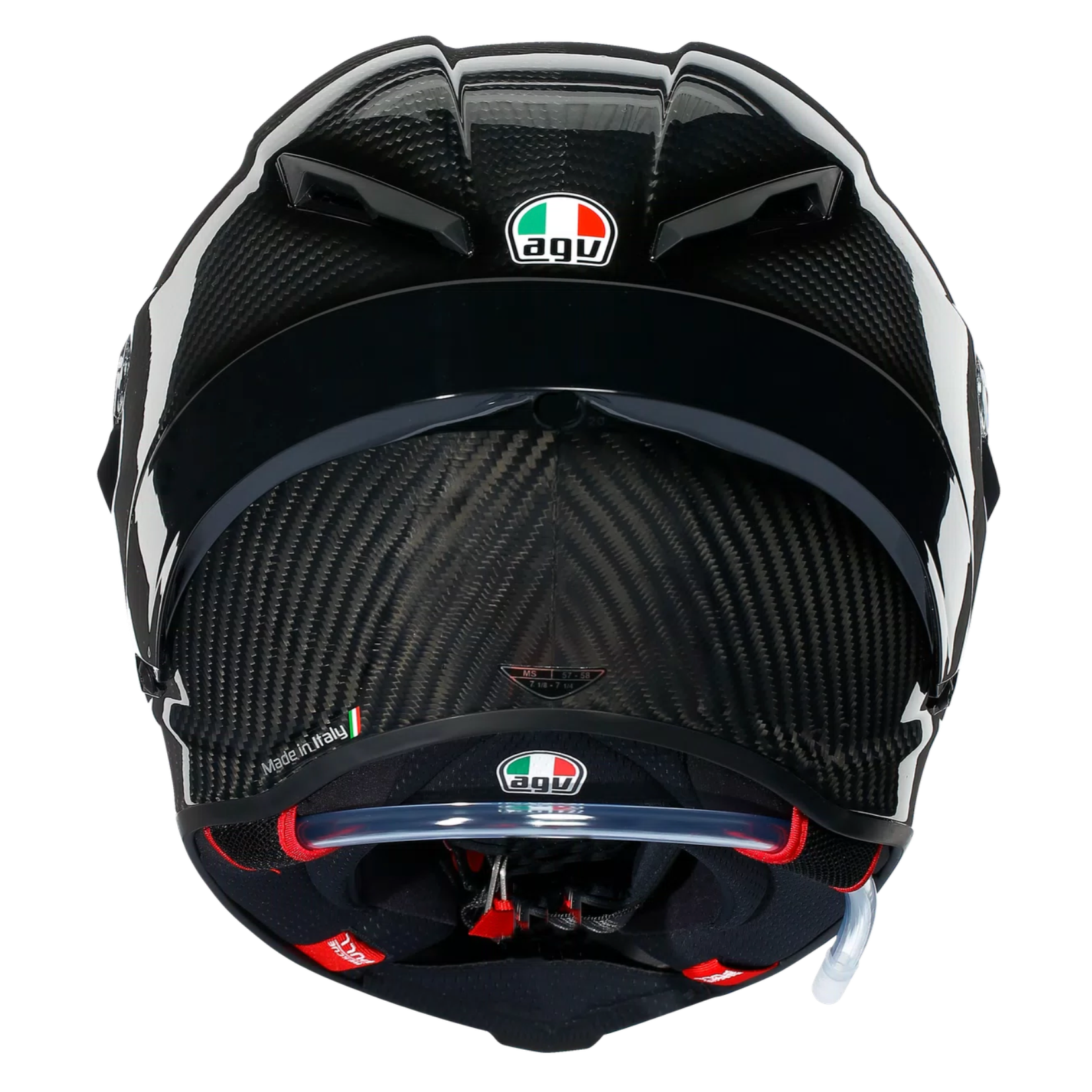 AGV šalmas Pista GP RR E2206 DOT blizgus karbonas