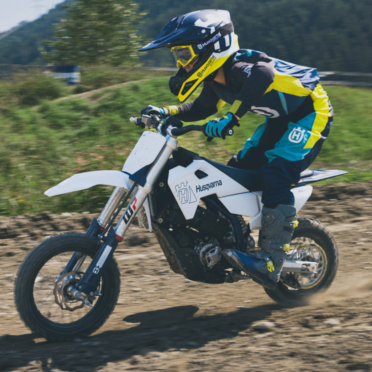 HUSQVARNA motorcykel EE 5 '27 med oplader