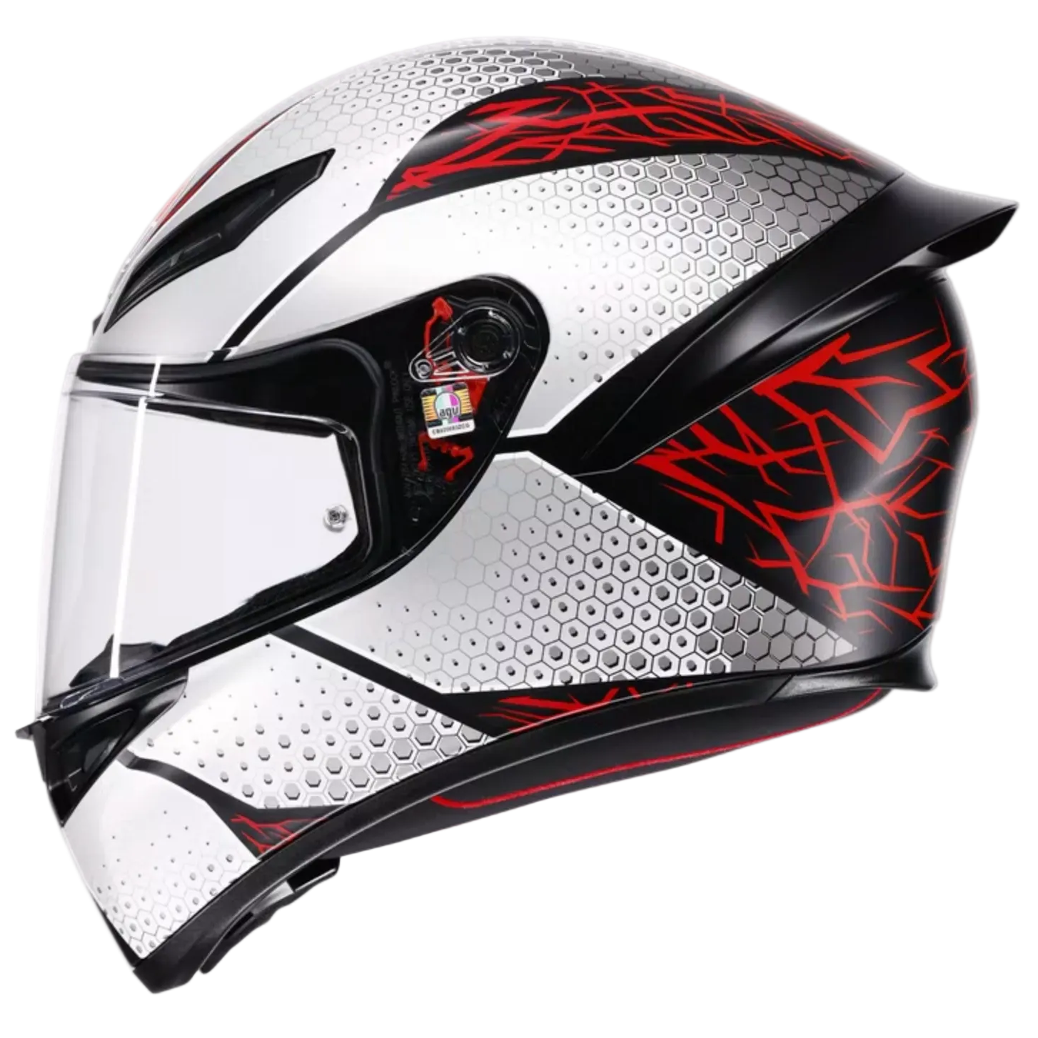 AGV K1 S Speedarmor matt black/grey/red helmet