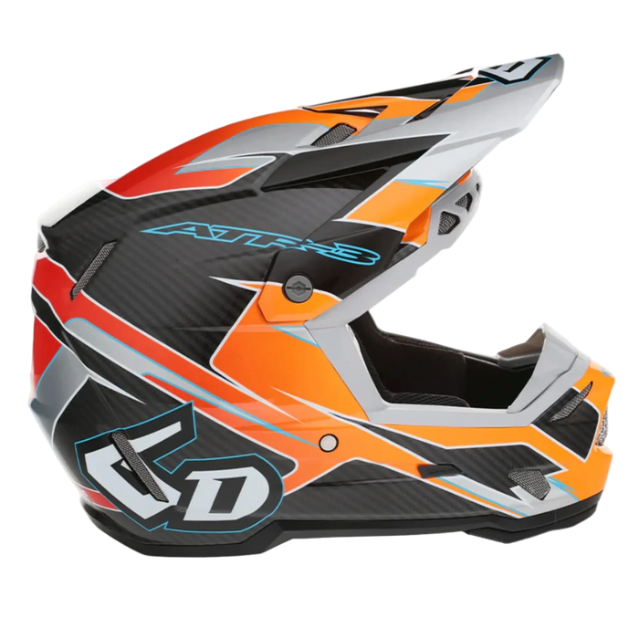 6D ATR-3Y Reflex blank neonorange hjelm