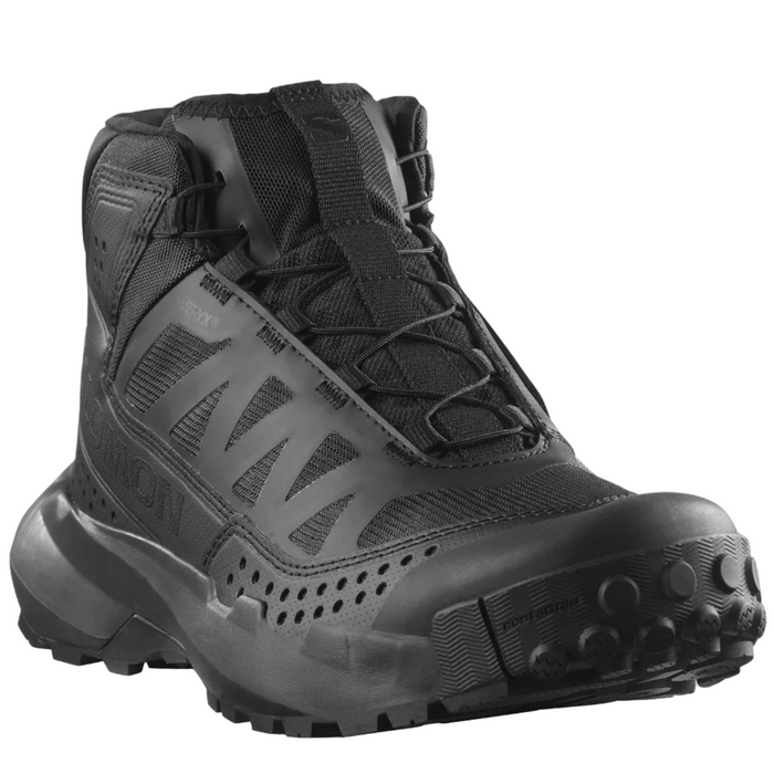 SALOMON taktische Schuhe Amphib Assault schwarz/schwarz
