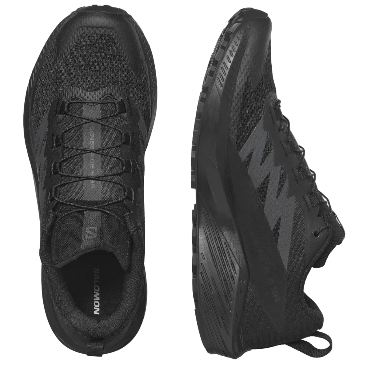 SALOMON taktische Schuhe Sense Ride 5 SR Schwarz/Schwarz/Phantom