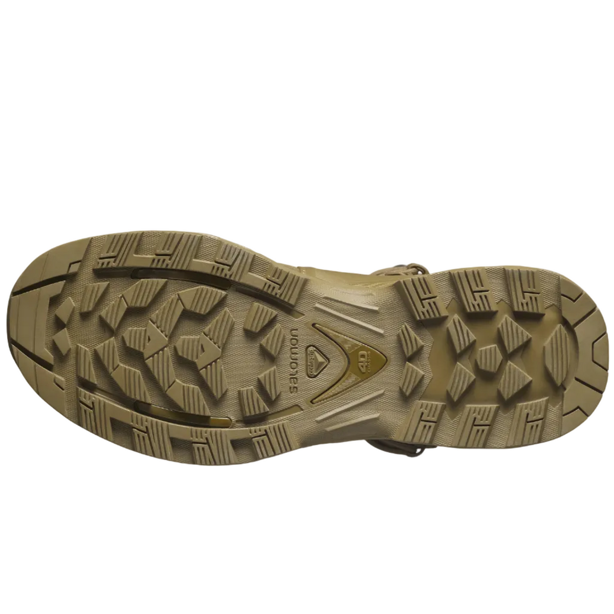 Chaussures tactiques SALOMON Quest 4D Forces 2 High GTX marron coyote