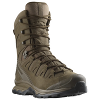 Chaussures tactiques SALOMON Quest 4D Forces 2 High GTX EN brun terre