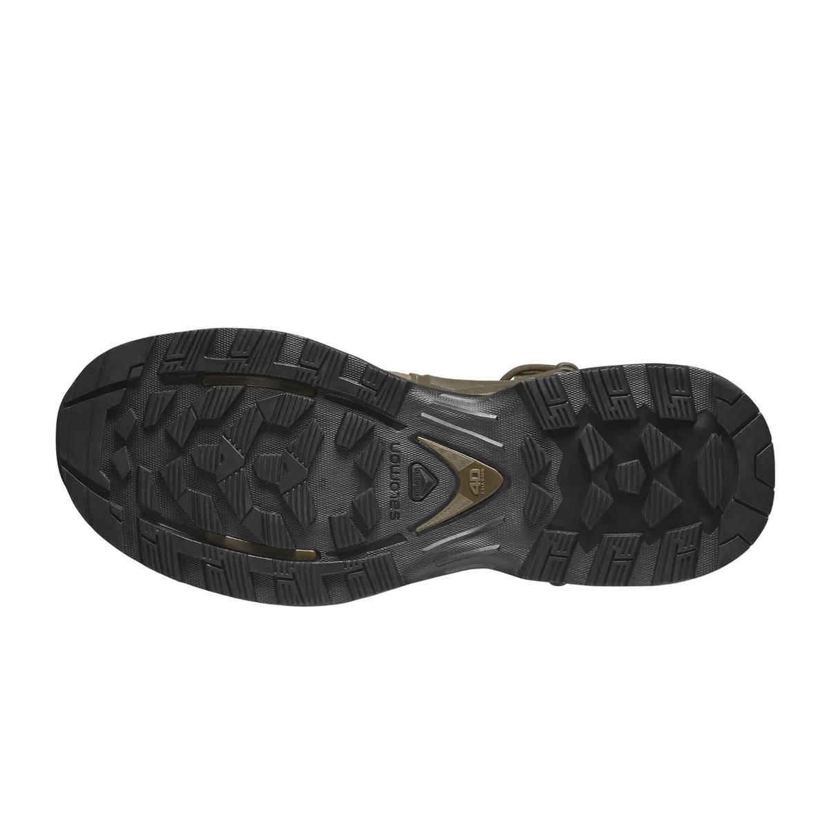 Chaussures tactiques SALOMON Quest 4D Forces 2 High GTX EN brun terre