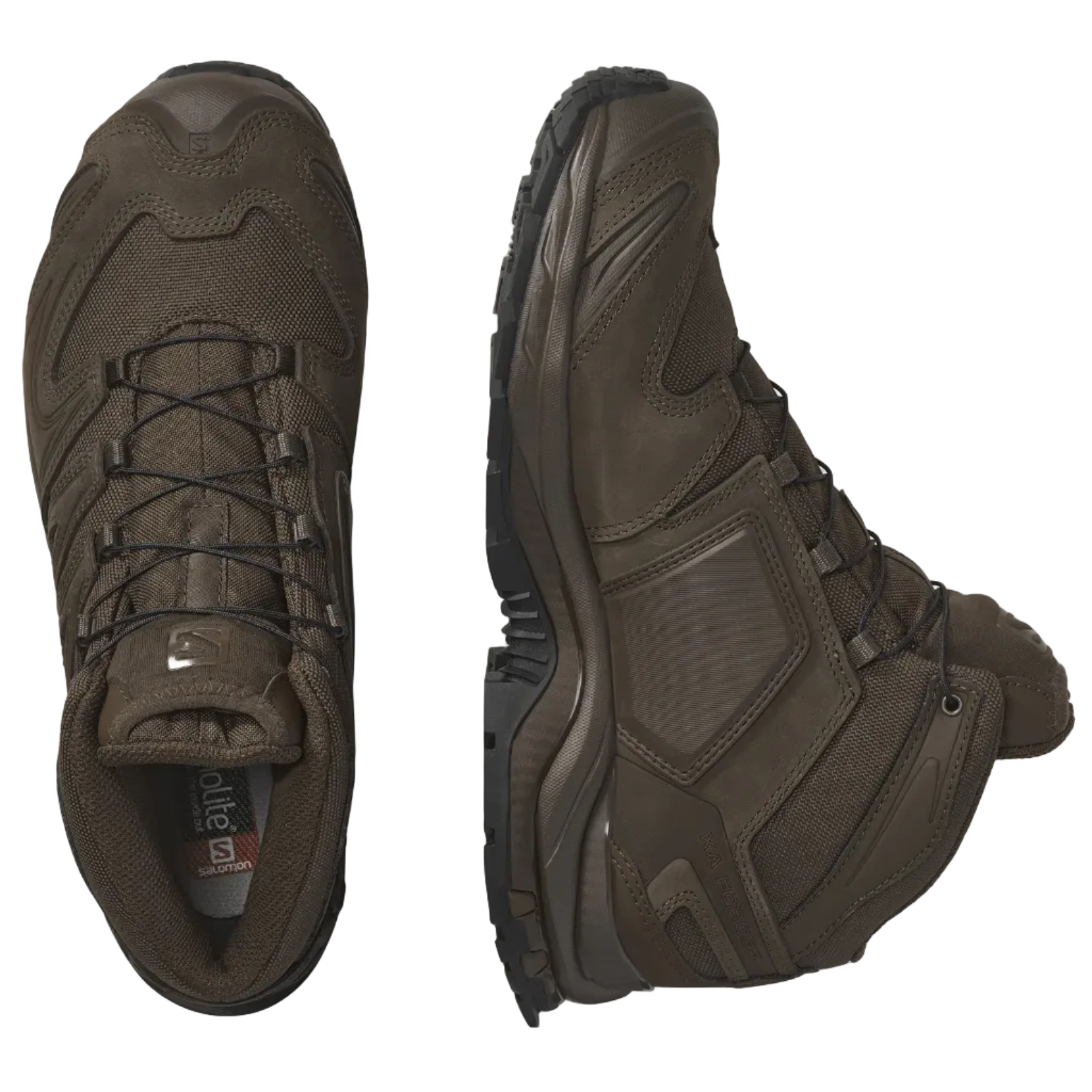 calzature tattiche SALOMON XA Forces Mid EN earth brown/earth brown/earth brown