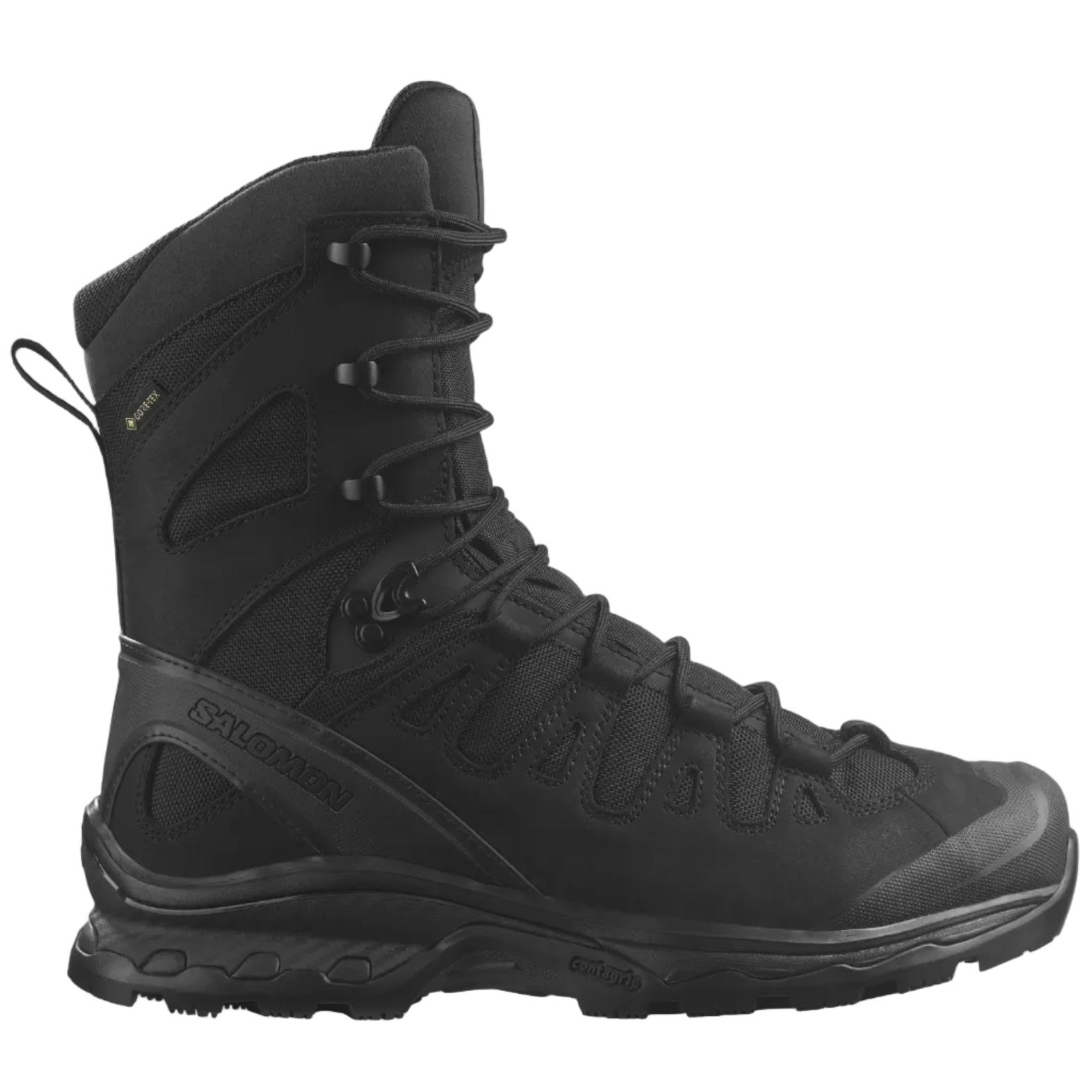 Chaussures tactiques SALOMON Quest 4D Forces 2 High GTX EN noires