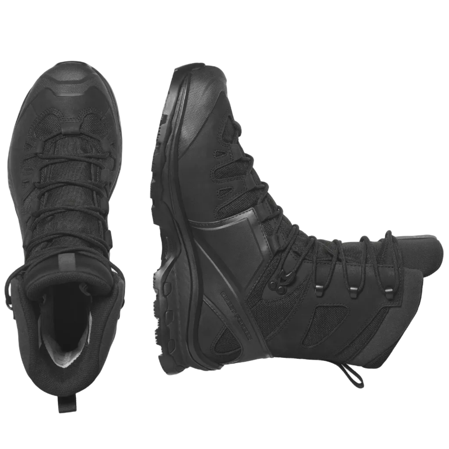 Chaussures tactiques SALOMON Quest 4D Forces 2 High GTX EN noires