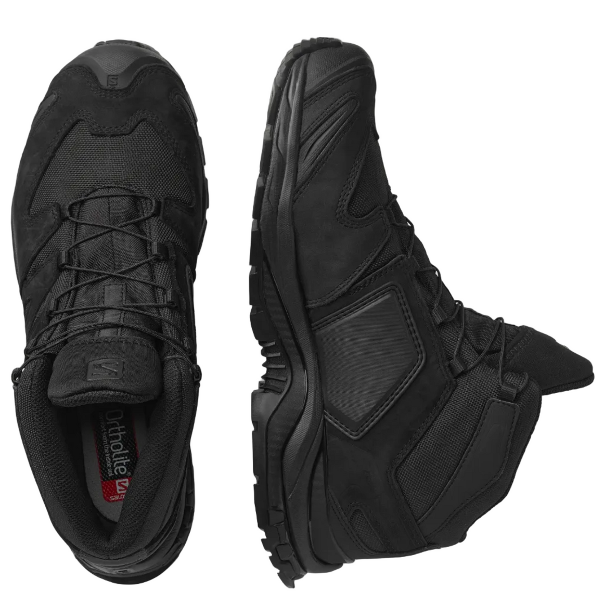 SALOMON taktisk fodtøj XA Forces Mid Wide EN sort