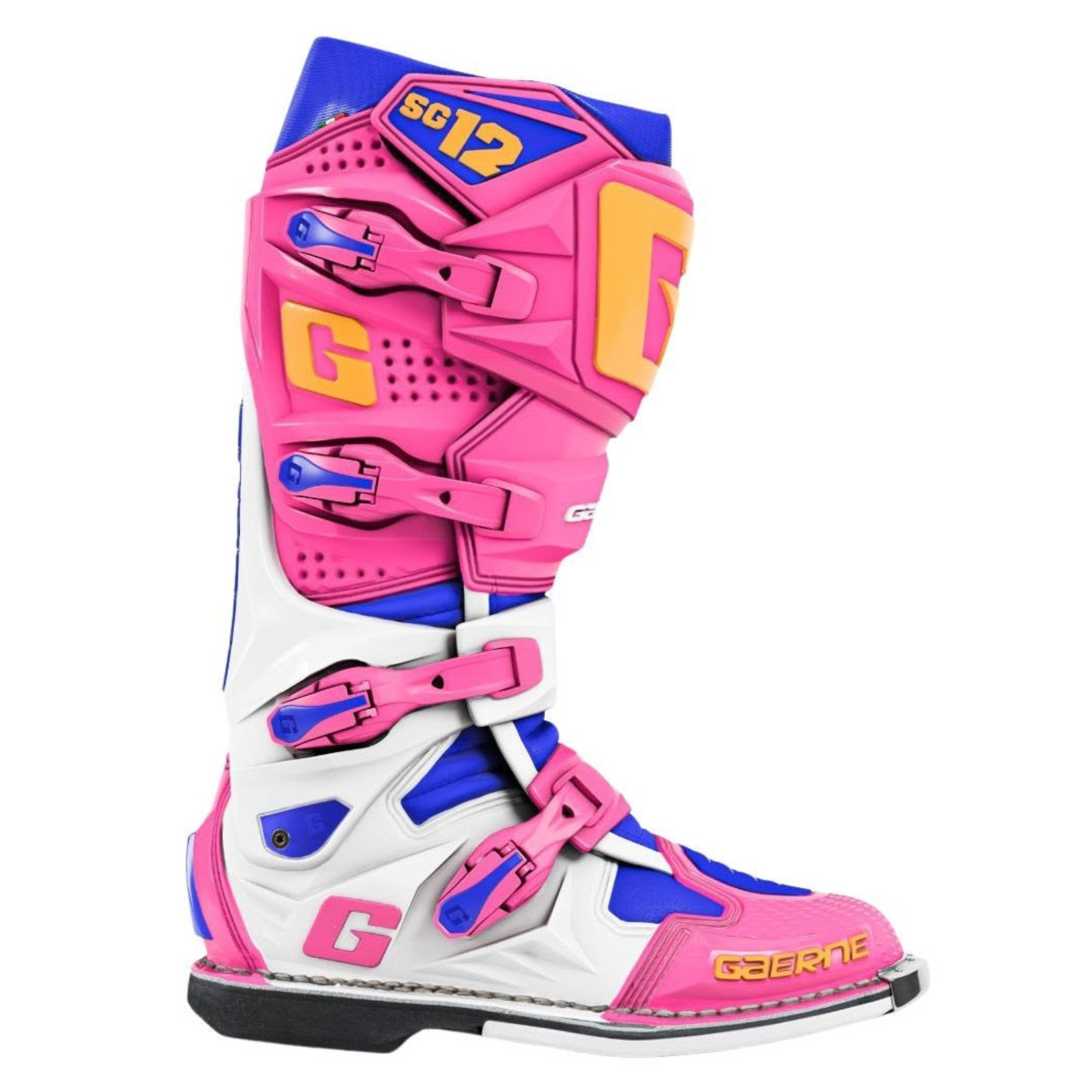 GAERNE Stiefel SG 12 Shockwave LE Weiß/Rosa