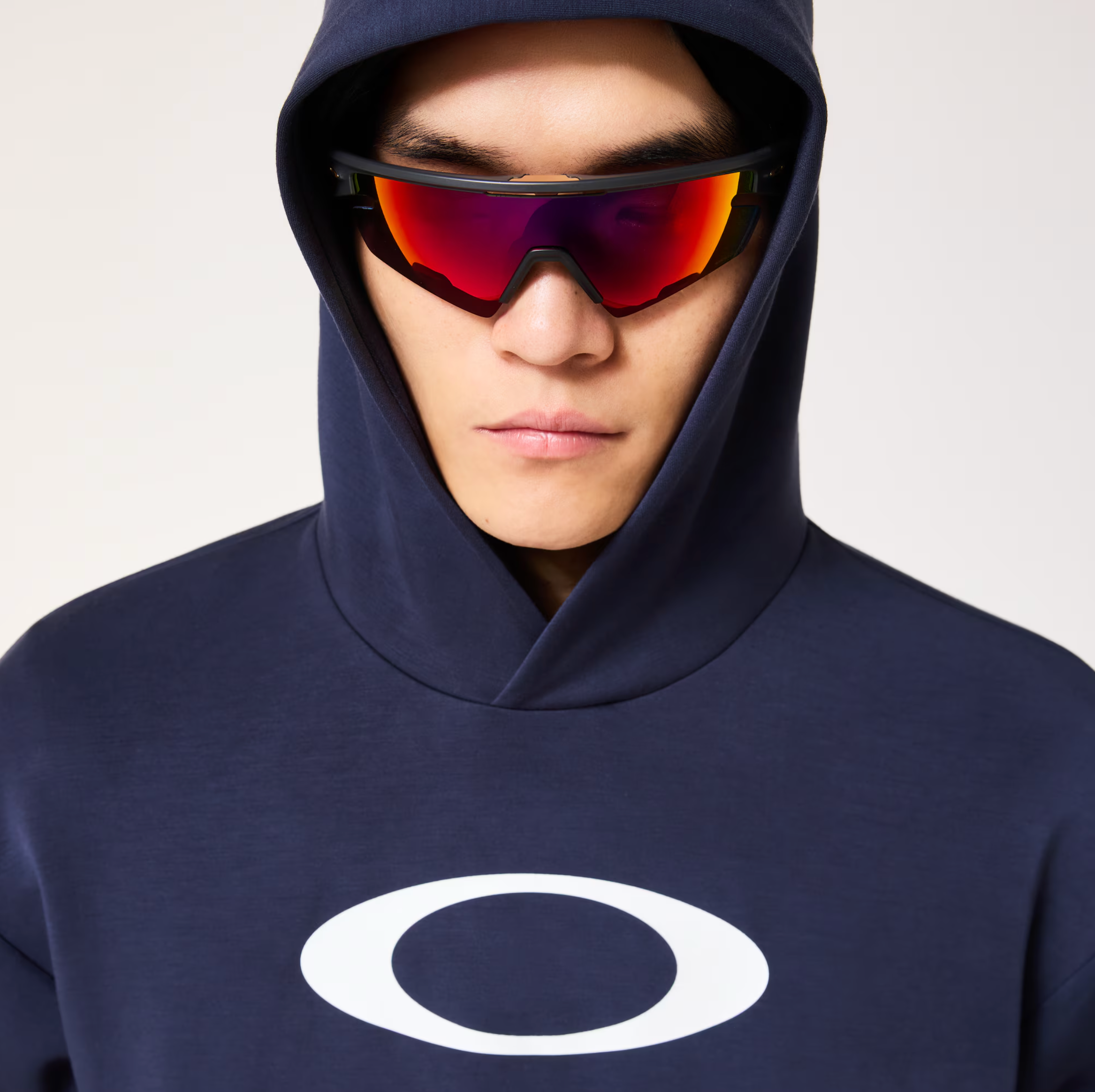 OAKLEY Sweat à capuche à manches courtes en polaire Enhance QD 5.0 bleu nuit