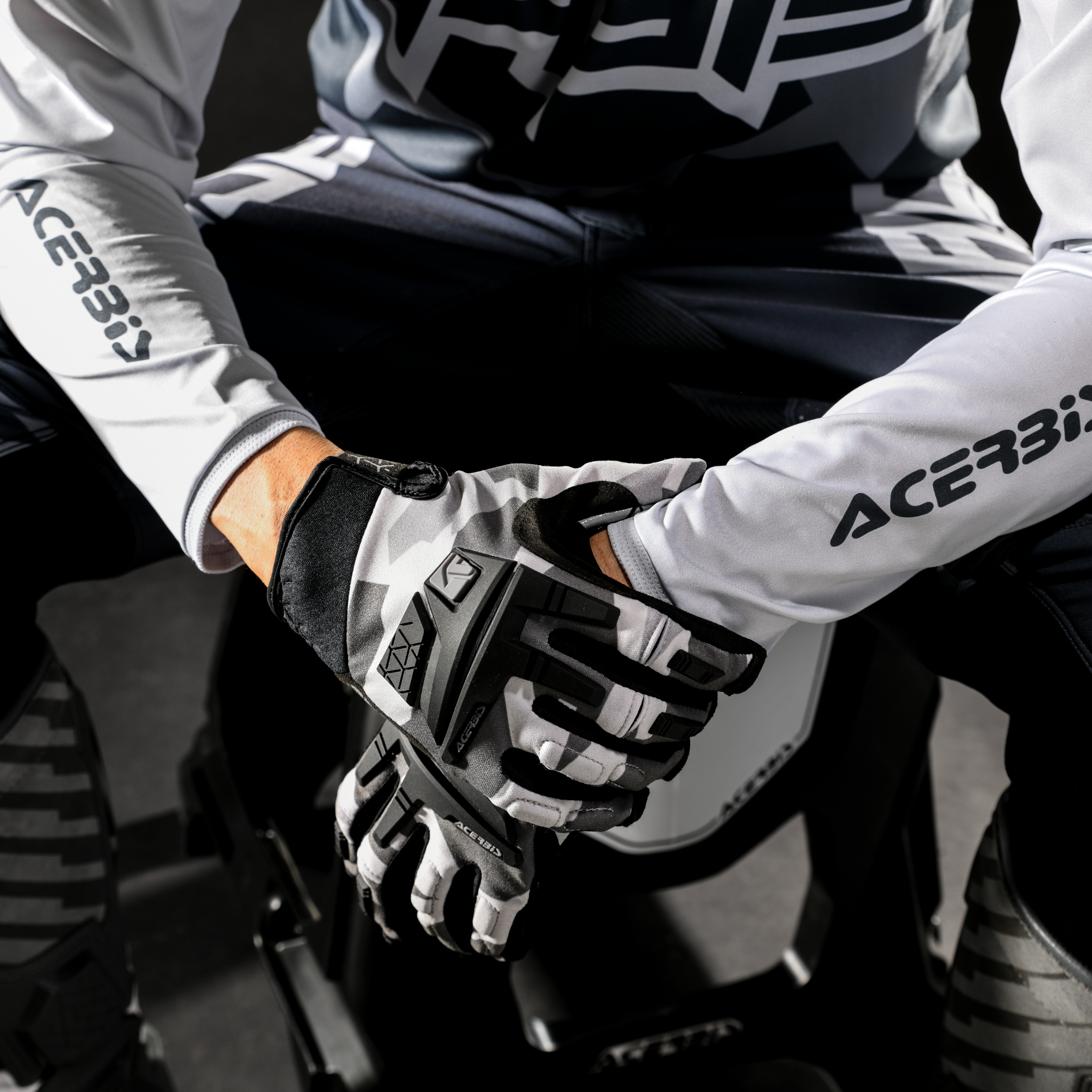 gants ACERBIS X Enduro CE gris/gris foncé
