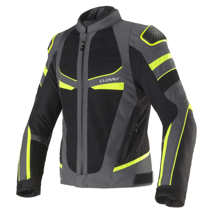 CLOVER jacket Rainjet 3 WP black/yellow
