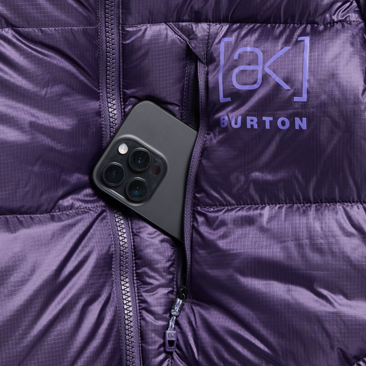 BURTON jas W AK BKR EX DWN INS nachtschaduwpaars