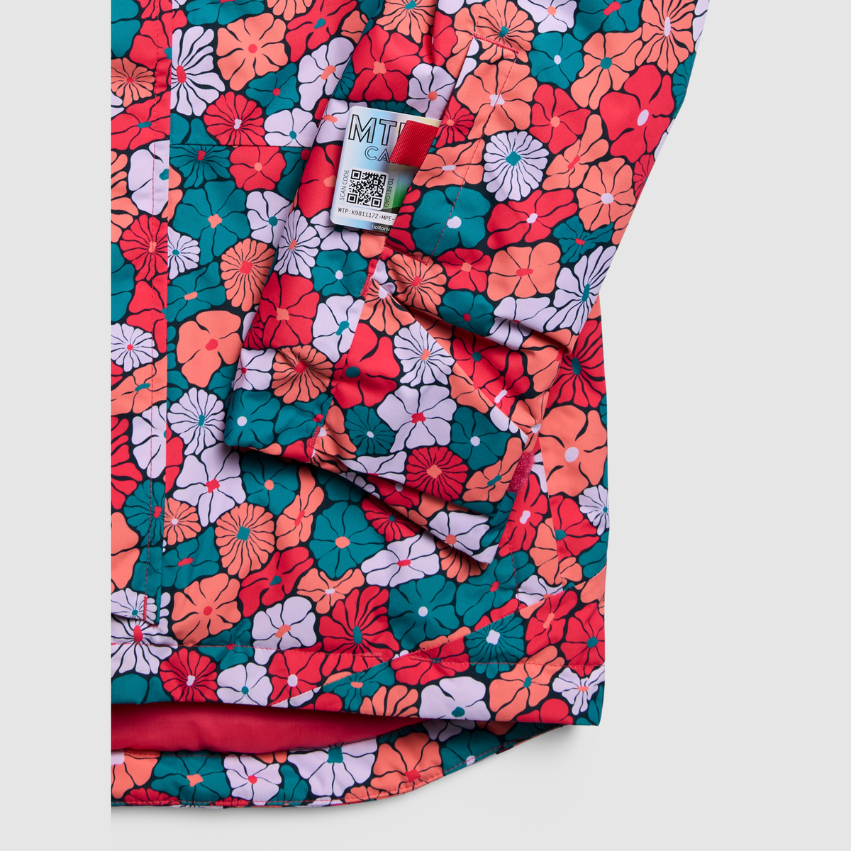 BURTON K SKIMMER JK jas pop floral