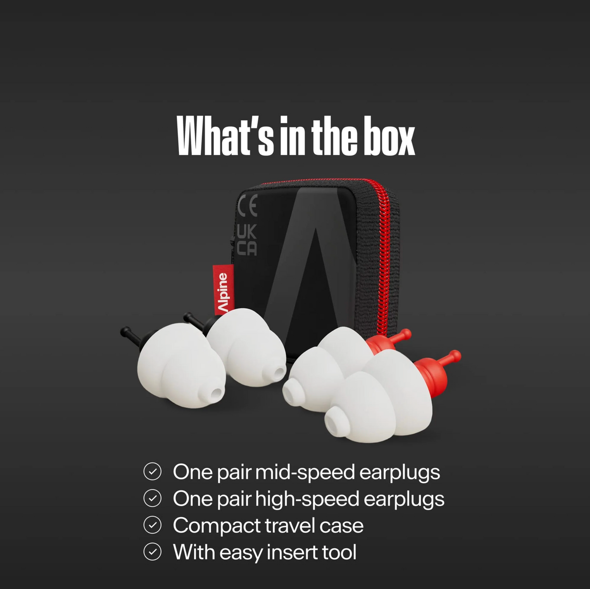 ALPINE Motosafe Earplugs Tour/Sport