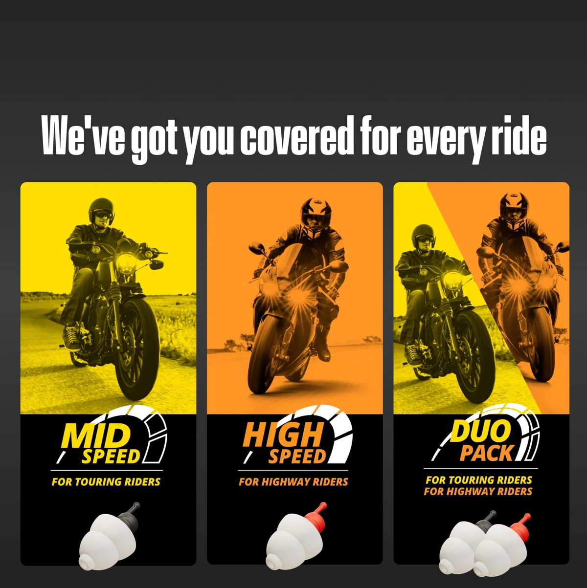 ALPINE Motosafe Earplugs Tour/Sport