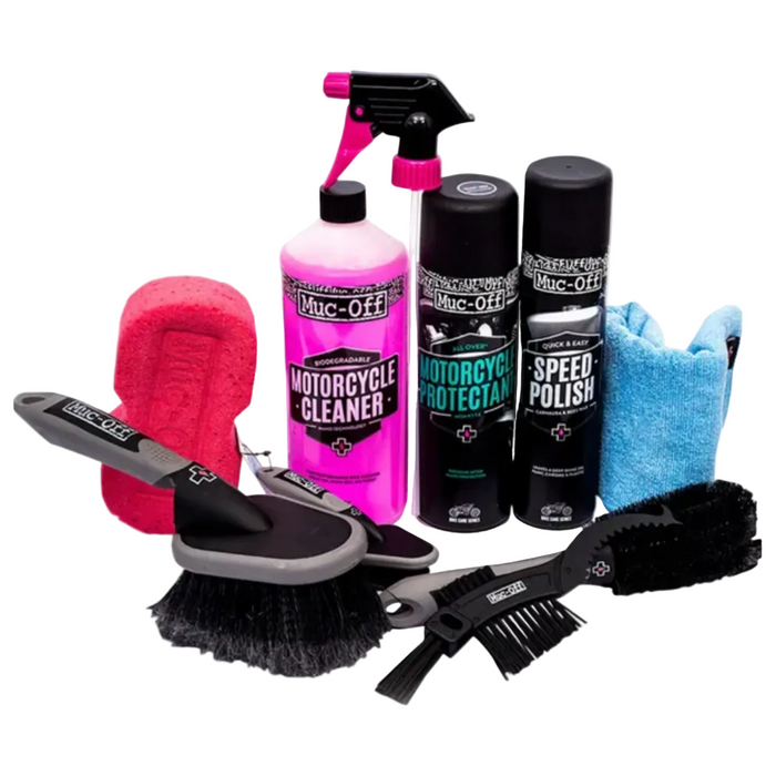 KIT ULTIMATE PER LA PULIZIA DELLA MOTO MUC-OFF