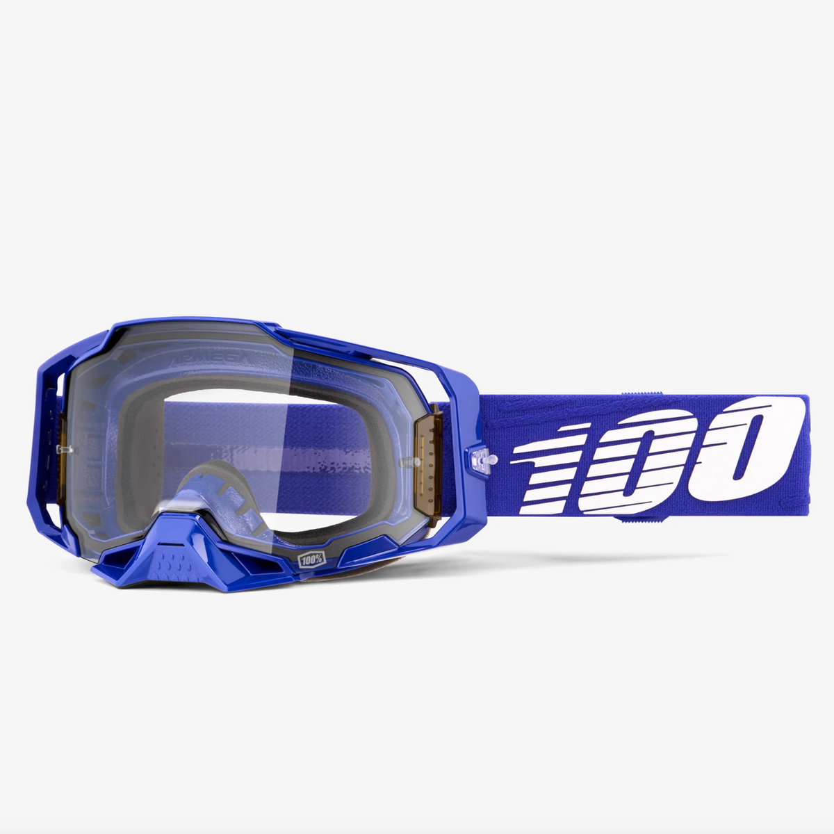 100% Schutzbrille Armega Klein Blau mit klarer Linse