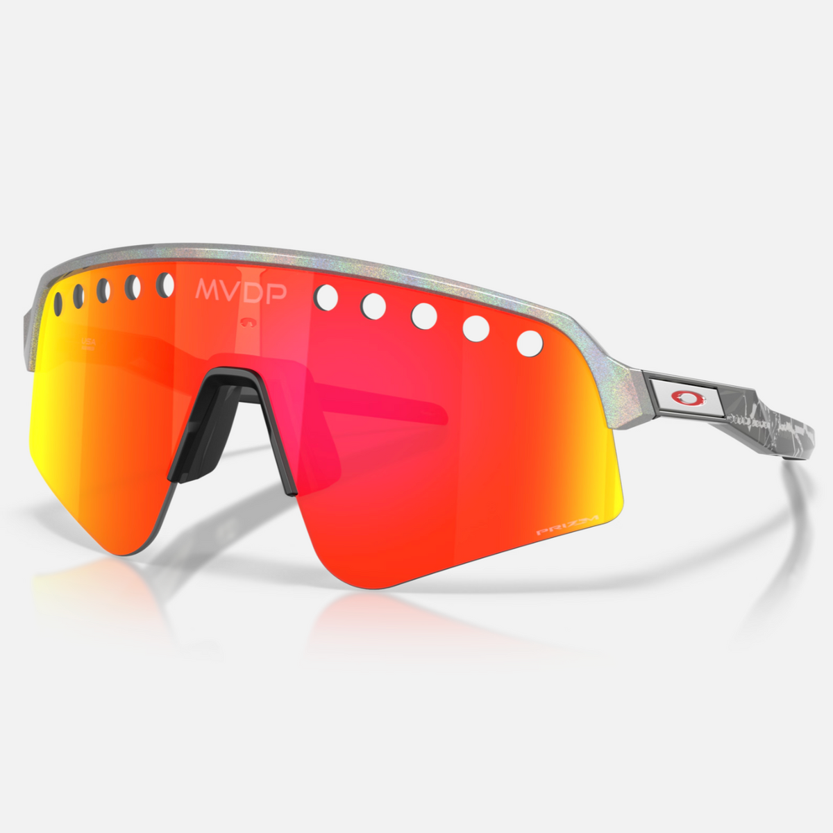 OAKLEY päikeseprillid Sutro Lite Sweep space dust/prizm ruby ventediga