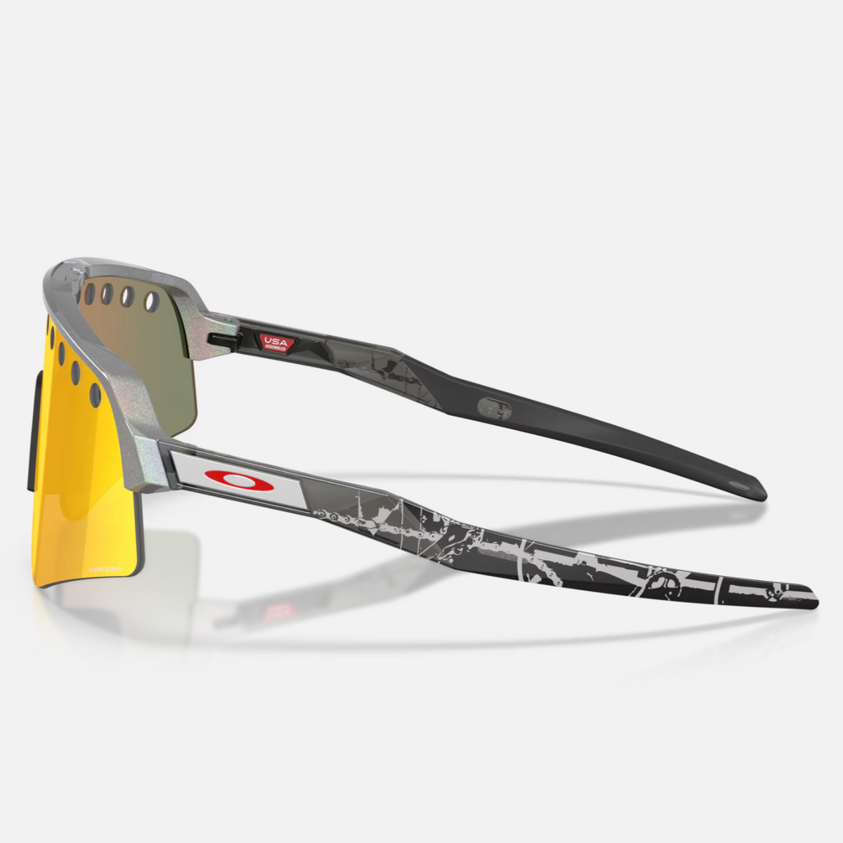 OAKLEY päikeseprillid Sutro Lite Sweep space dust/prizm ruby ventediga
