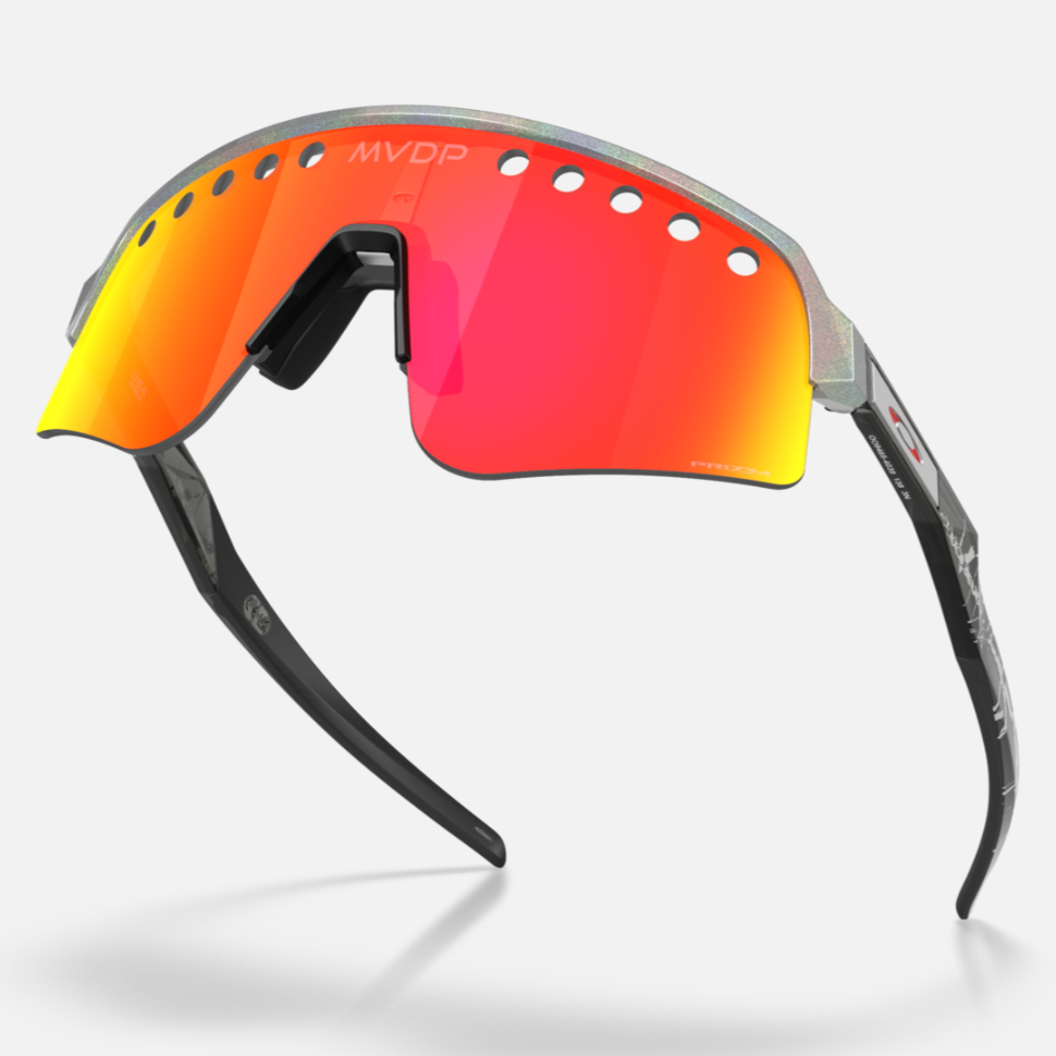 OAKLEY päikeseprillid Sutro Lite Sweep space dust/prizm ruby ventediga