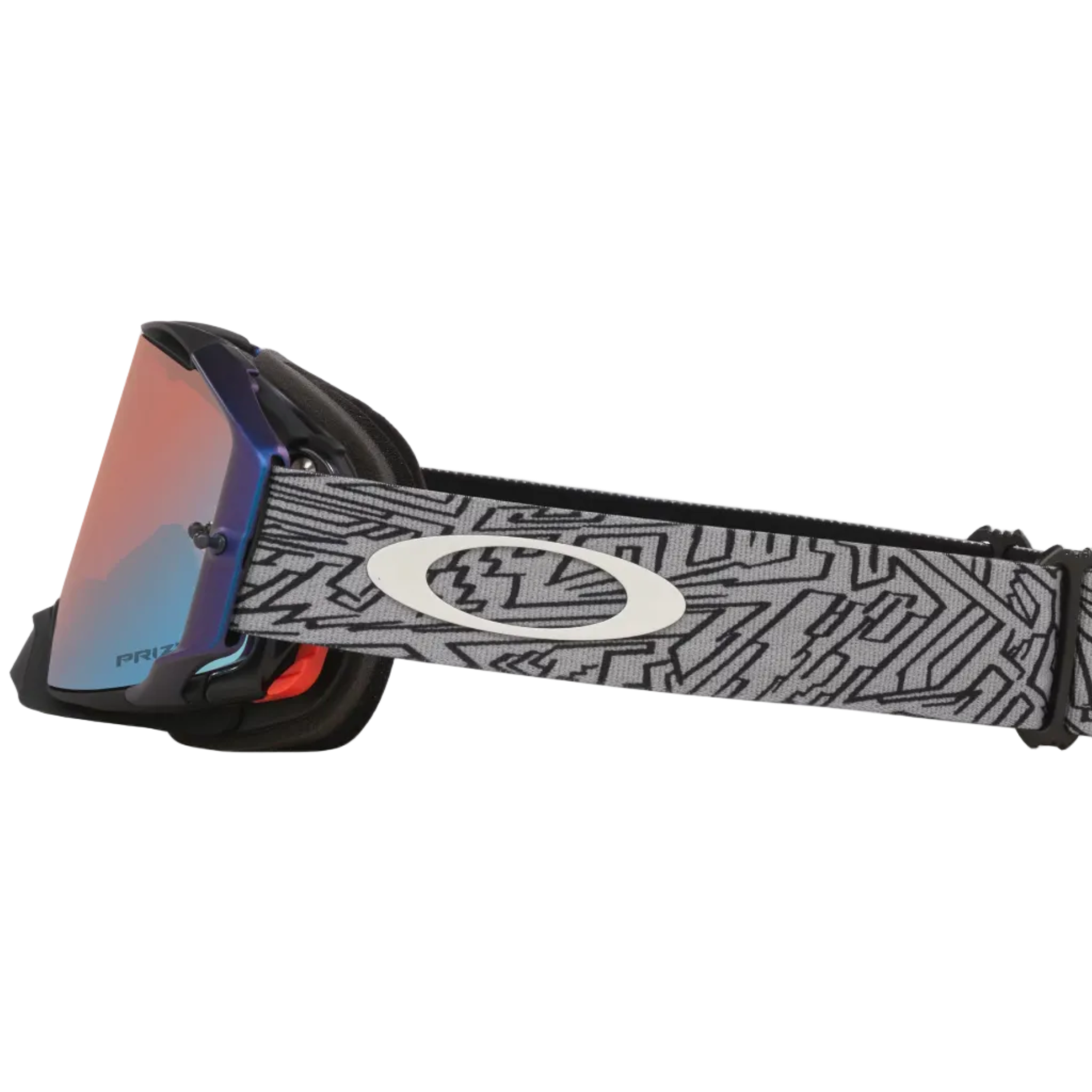 OAKLEY MX goggles Airbrake grå strike med prizm sapphire