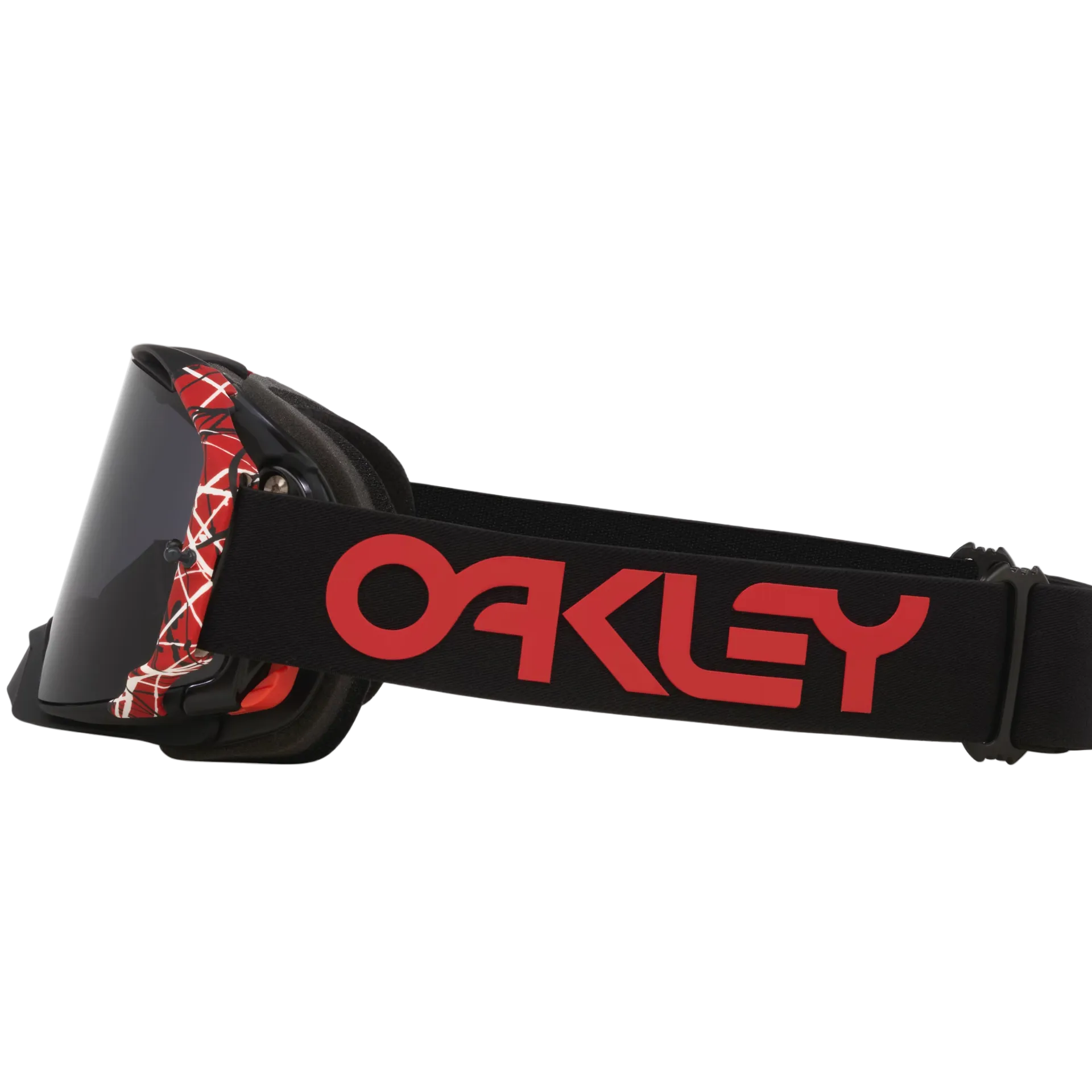 OAKLEY MX goggles Airbrake rød eddie med mørkegrå