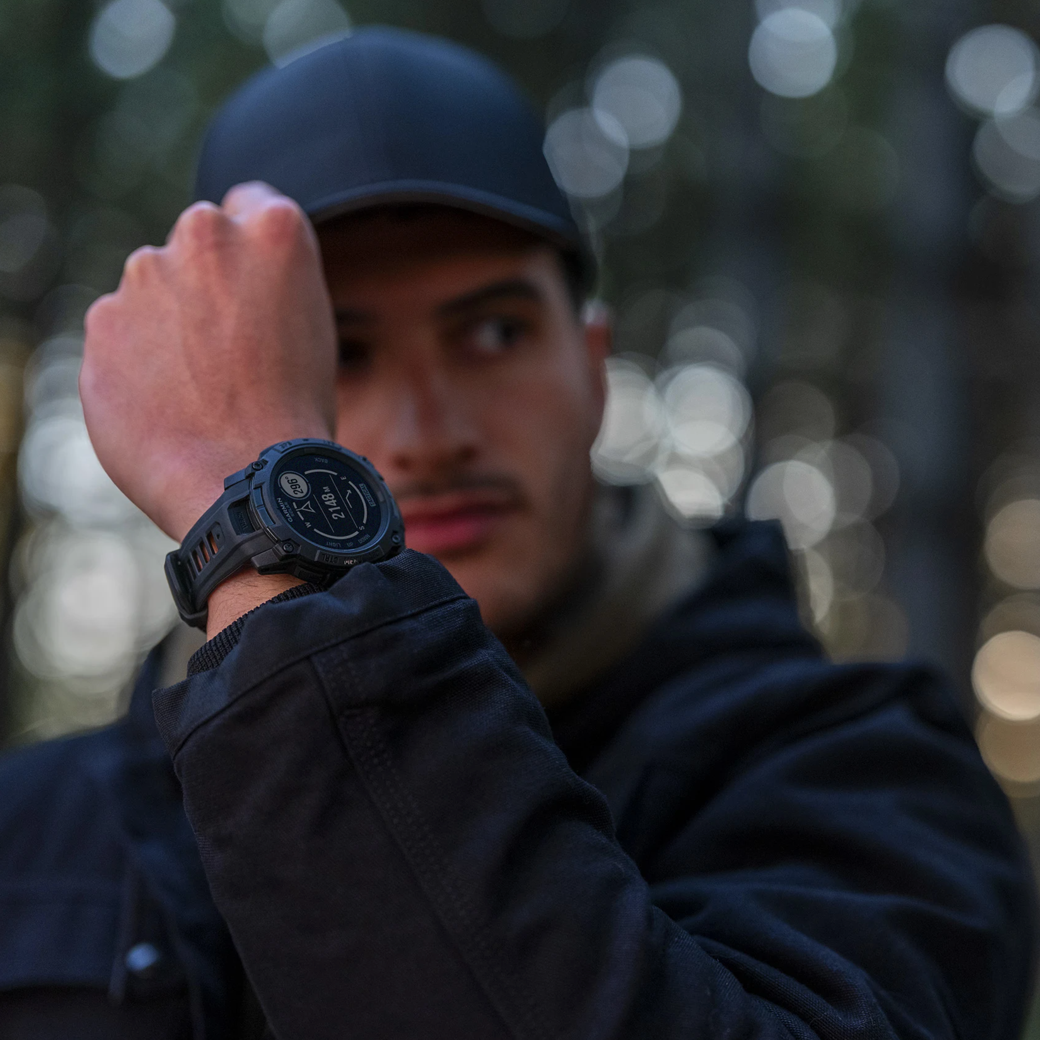 GARMIN Instinct 3 Tactical Solar 45mm nero