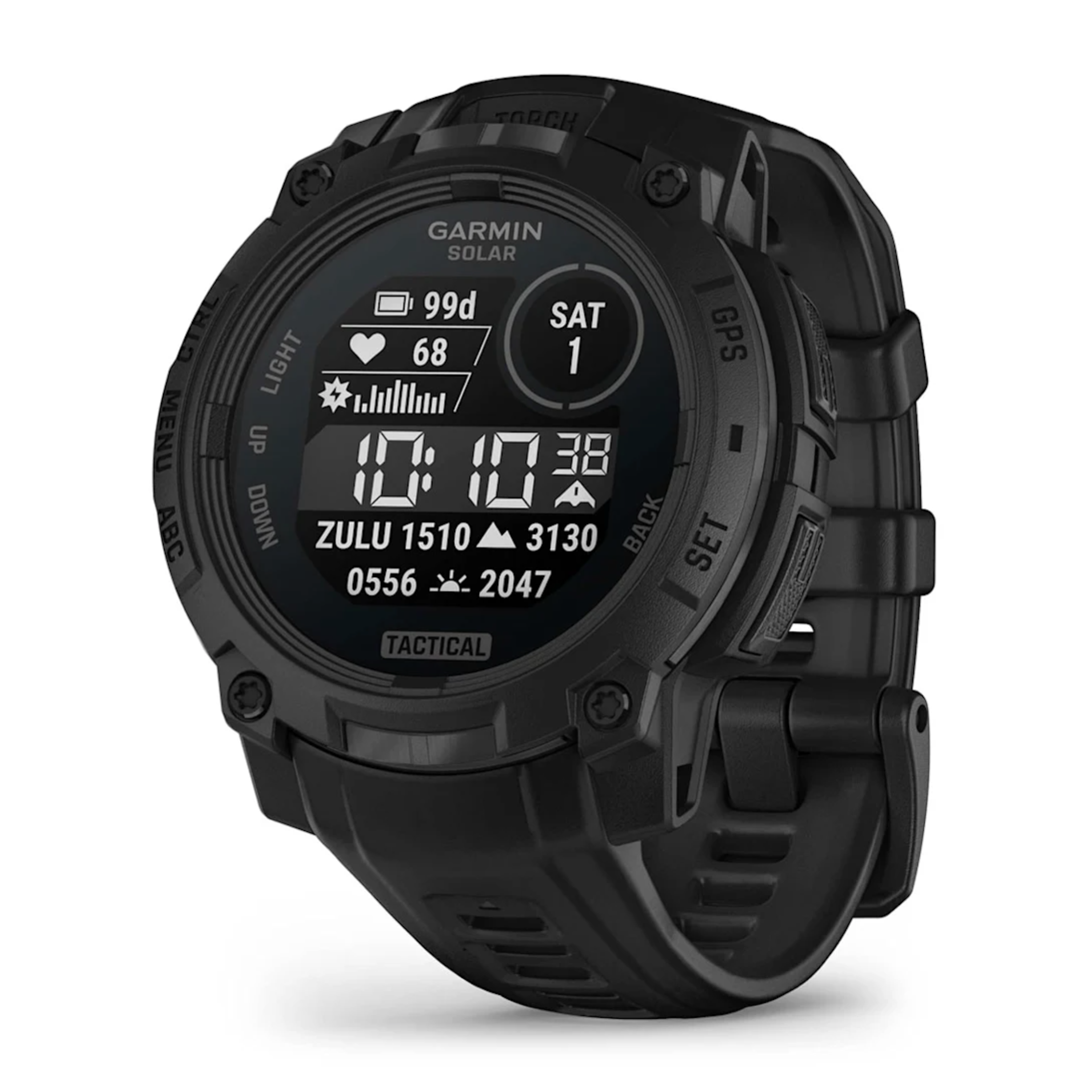 GARMIN Instinct 3 Tactical Solar 45mm nero