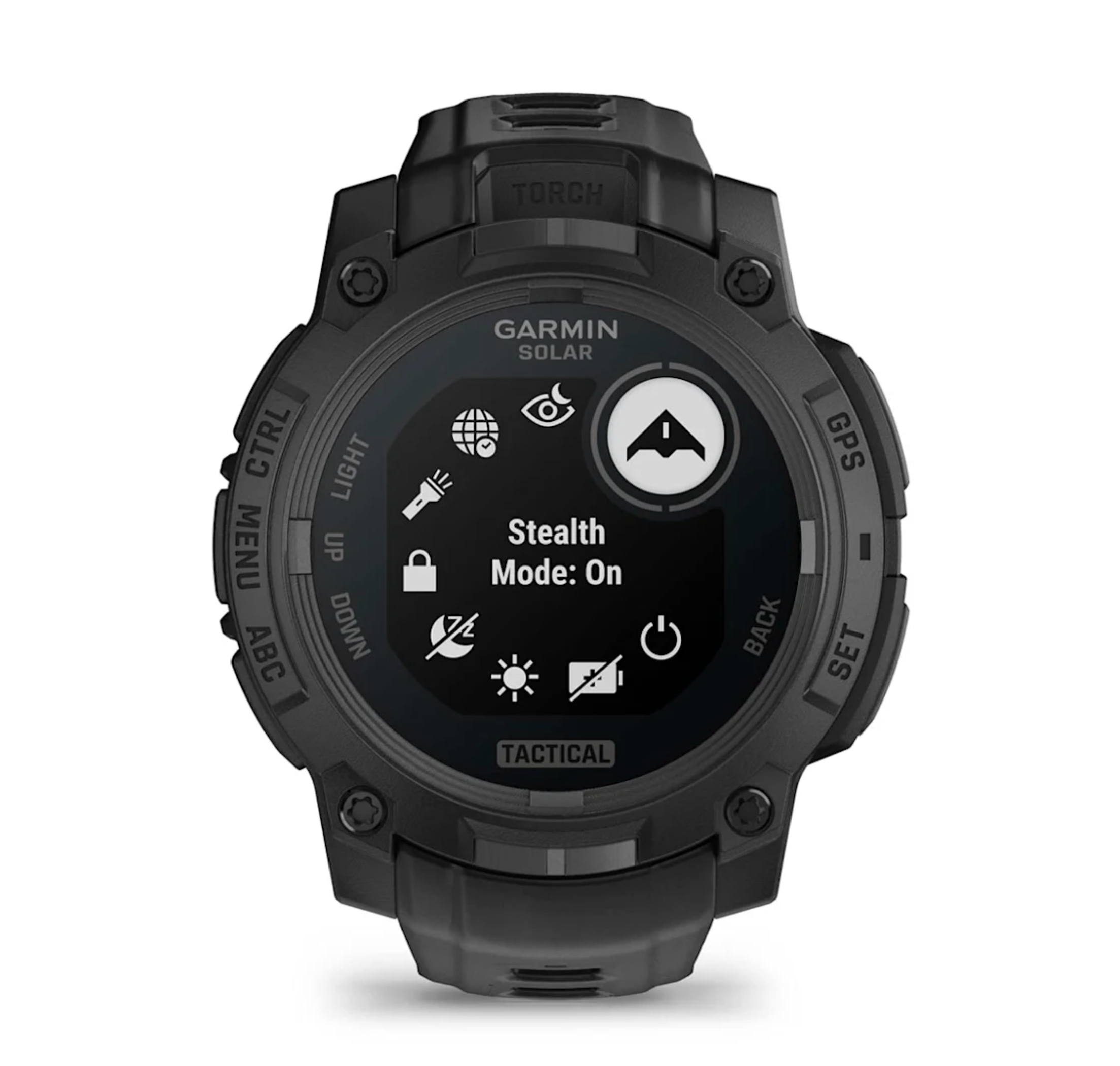 GARMIN Instinct 3 Tactical Solar 45mm nero