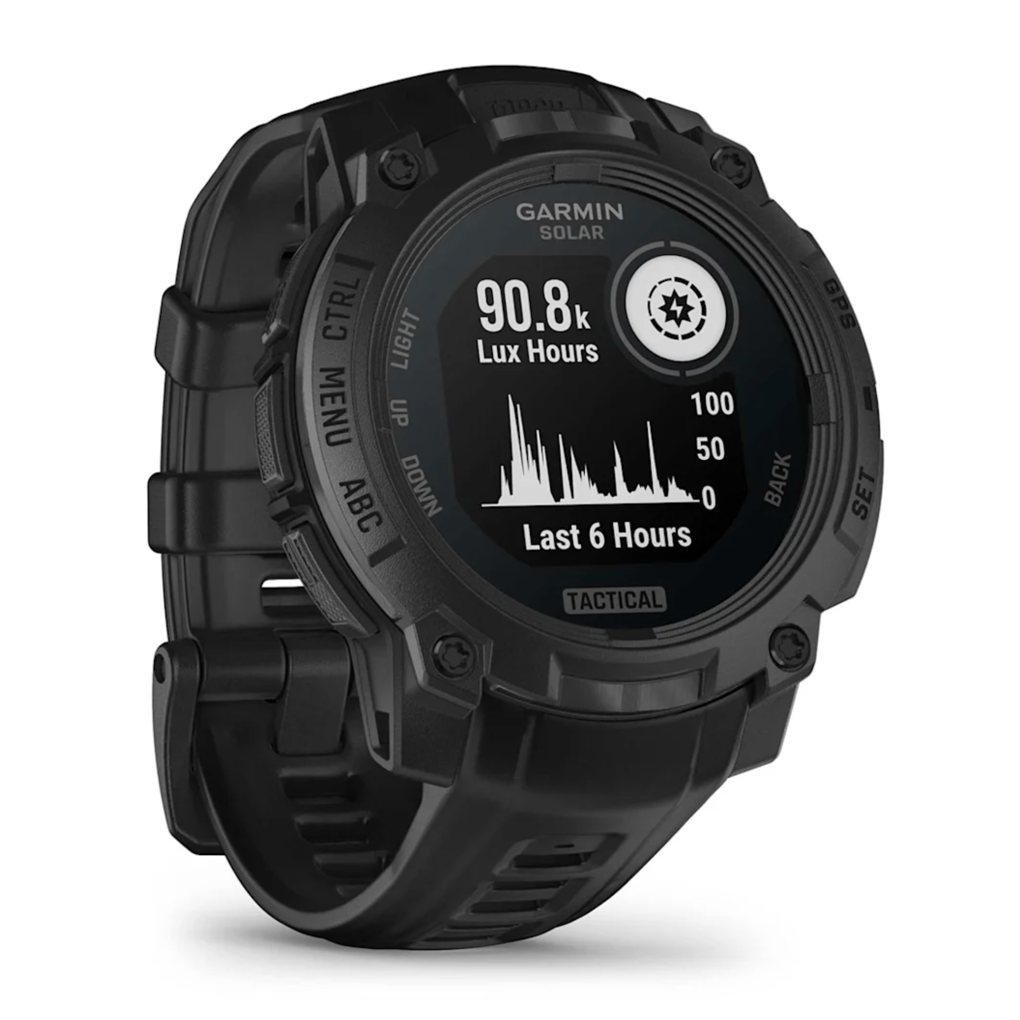 GARMIN Instinct 3 Tactical Solar 45mm nero