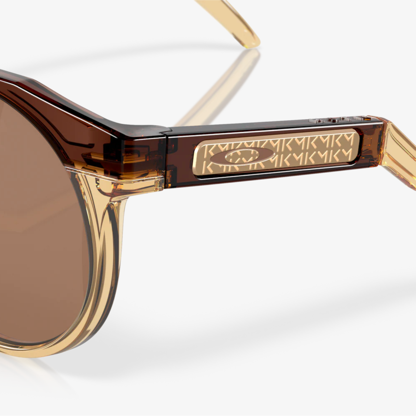 OAKLEY solbriller HSTN KM mørk rav med prizm tungsten
