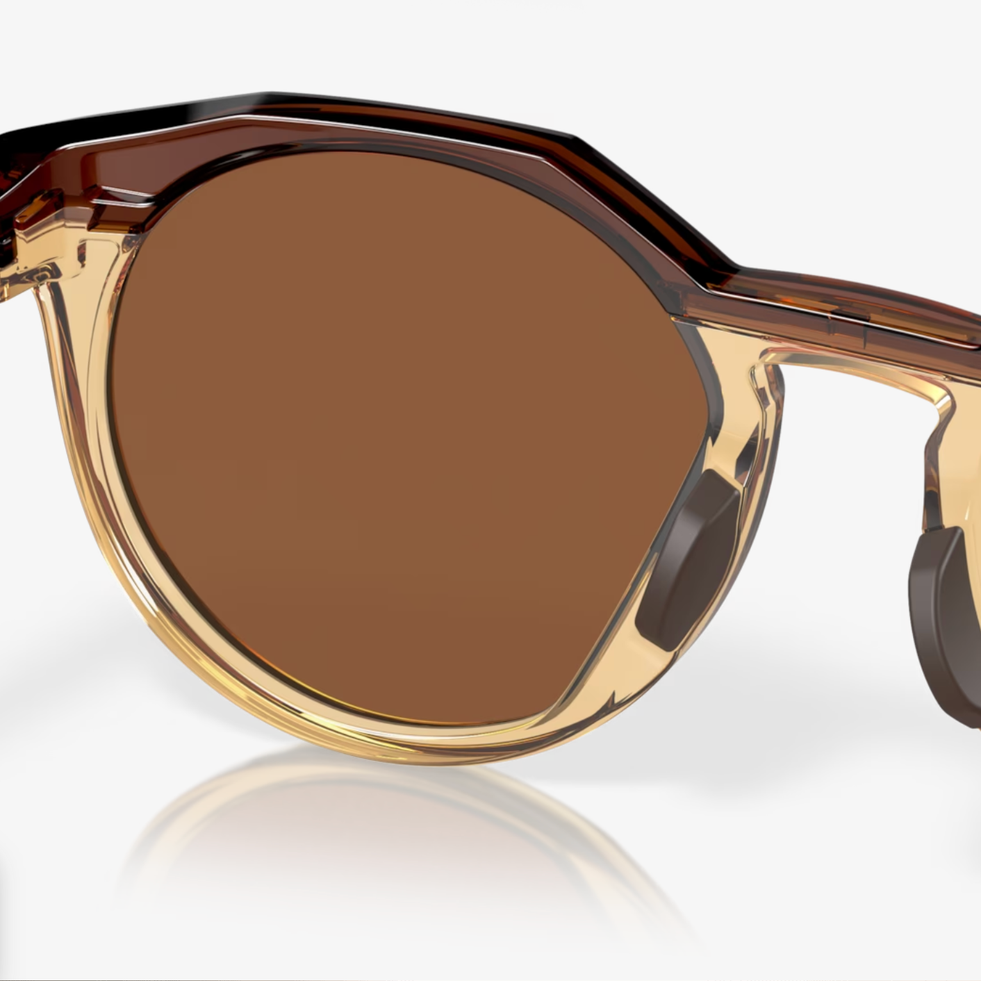 OAKLEY solbriller HSTN KM mørk rav med prizm tungsten