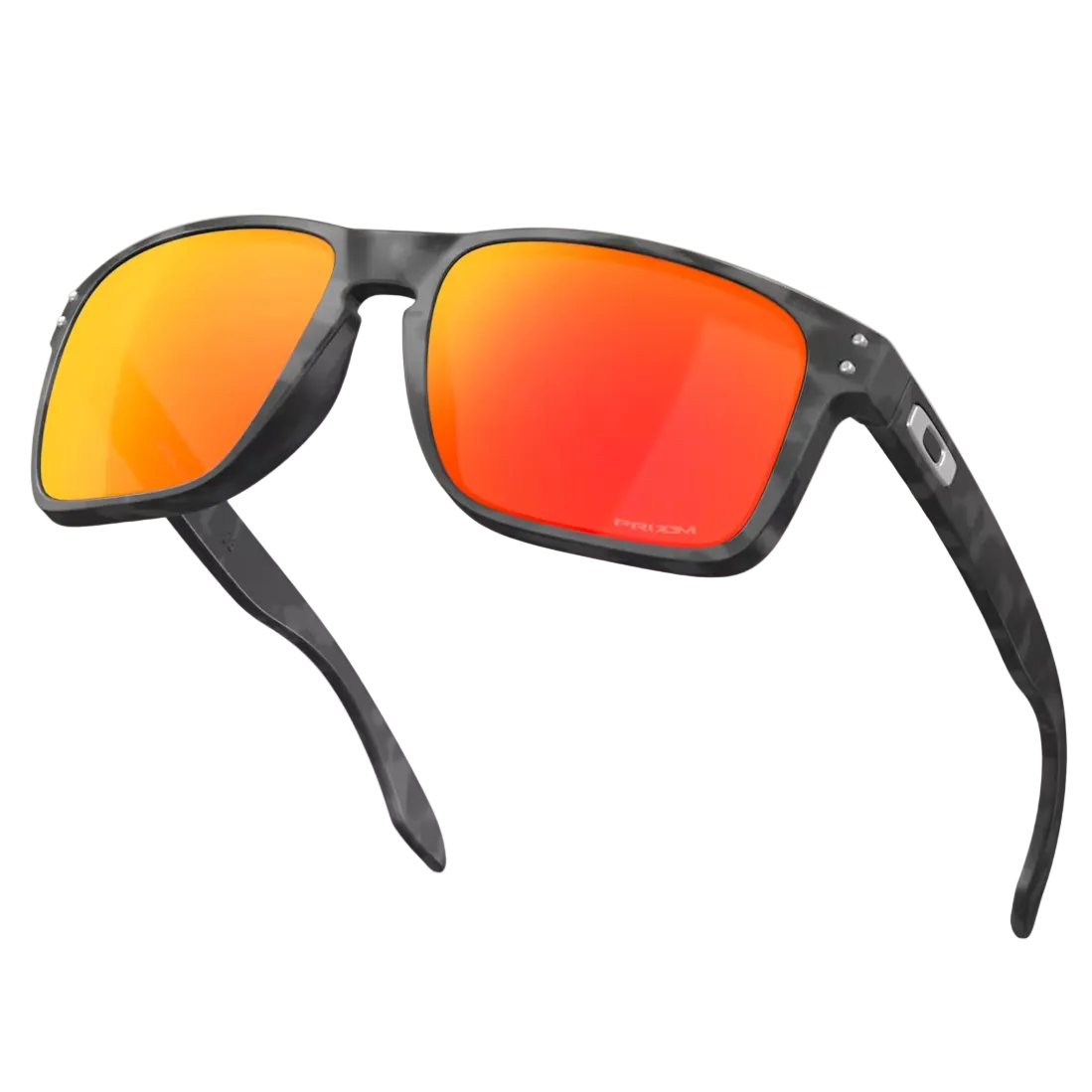 OAKLEY solbriller Holbrook XL mat sort camo med prizm ruby