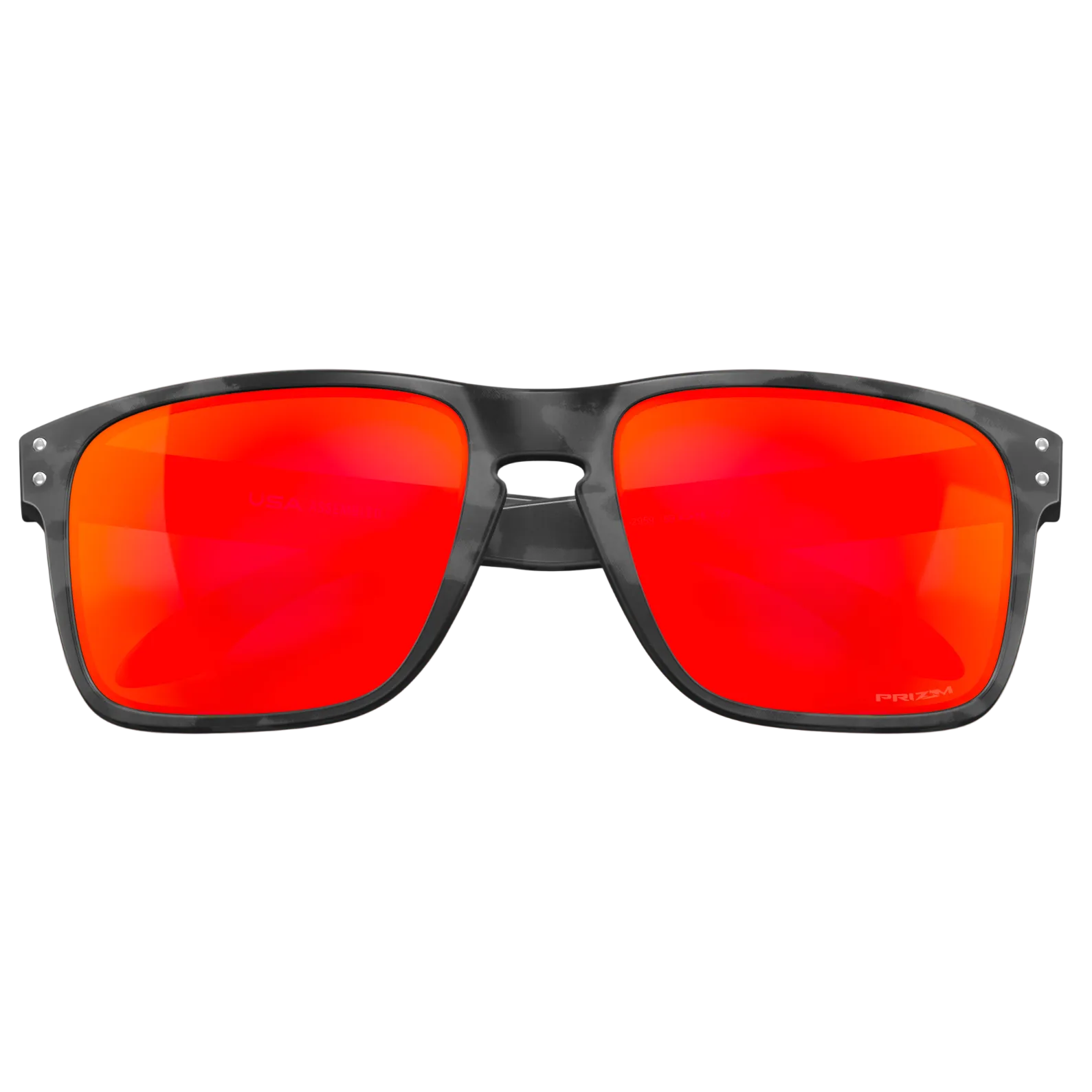 OAKLEY solbriller Holbrook XL mat sort camo med prizm ruby