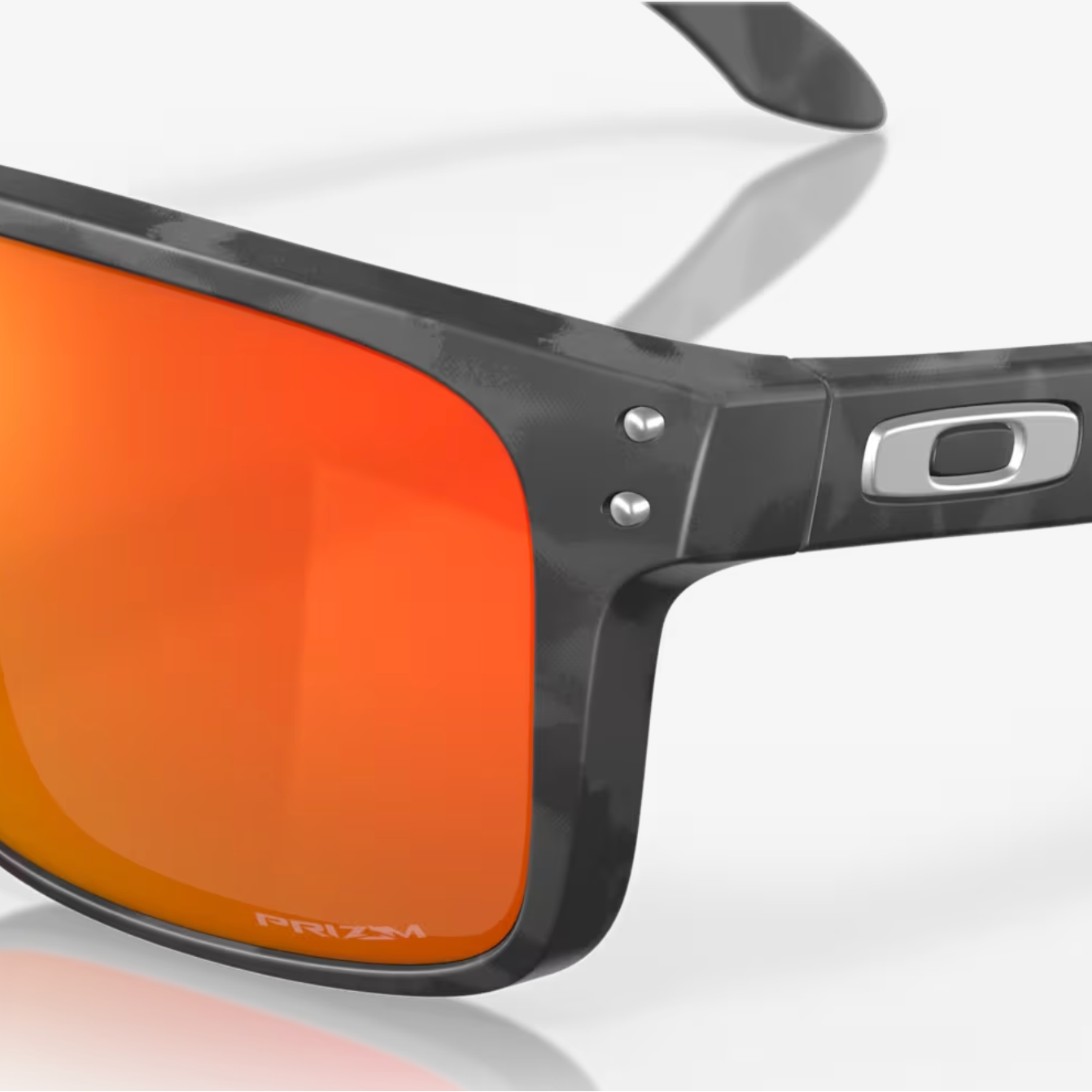 OAKLEY solbriller Holbrook XL mat sort camo med prizm ruby