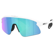 Lunettes OAKLEY Stunt Devil blanc mat avec prizm saphir