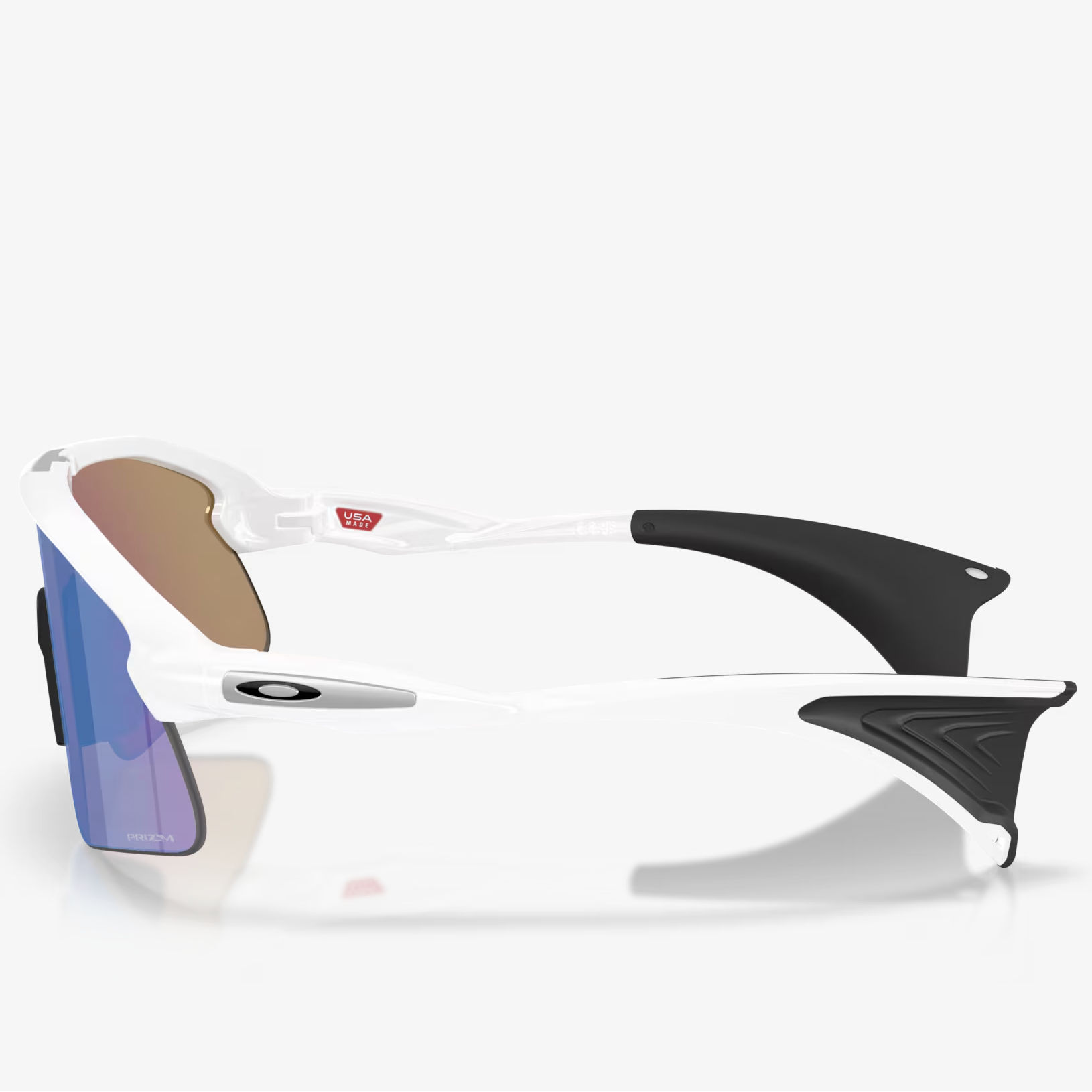 Lunettes OAKLEY Stunt Devil blanc mat avec prizm saphir