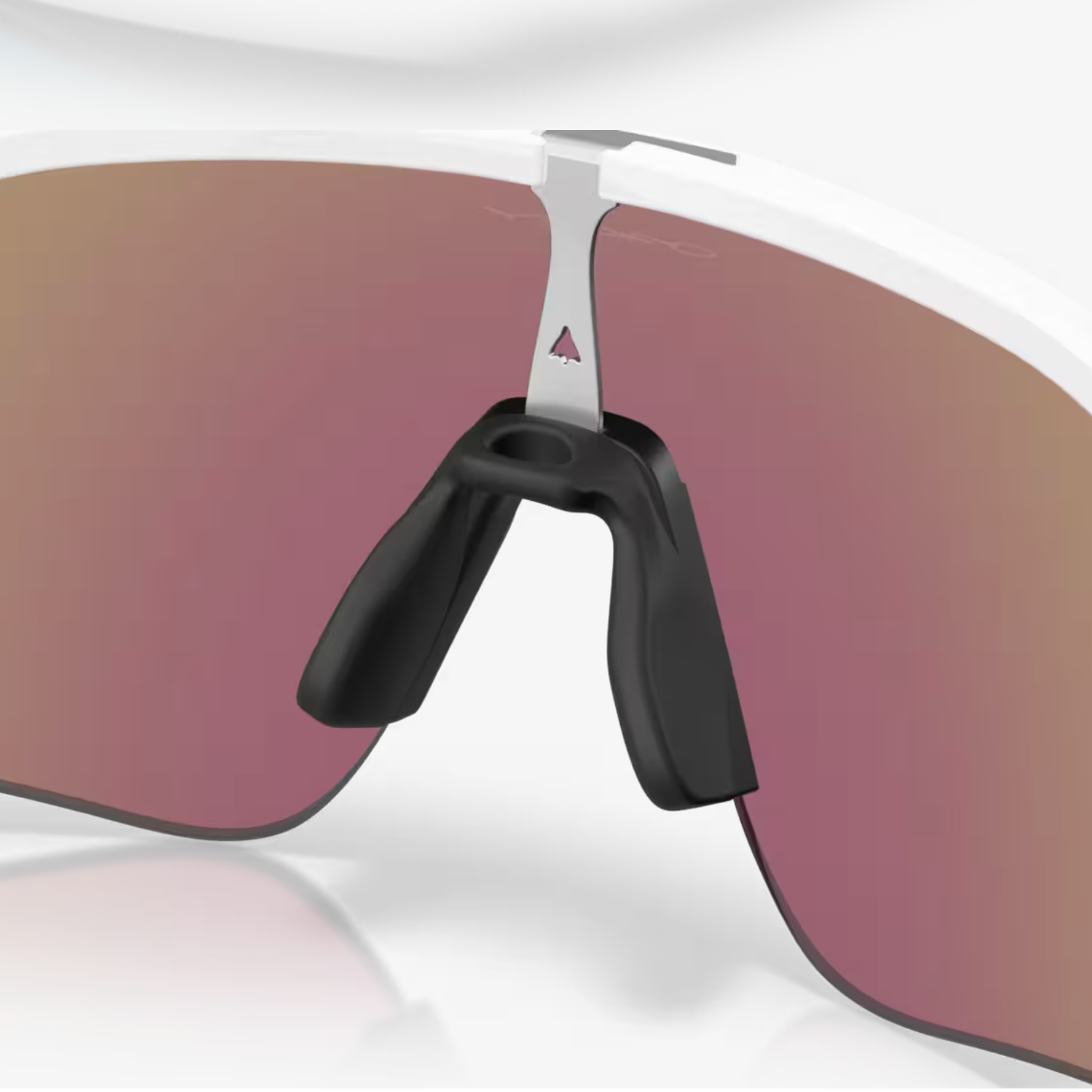 Lunettes OAKLEY Stunt Devil blanc mat avec prizm saphir