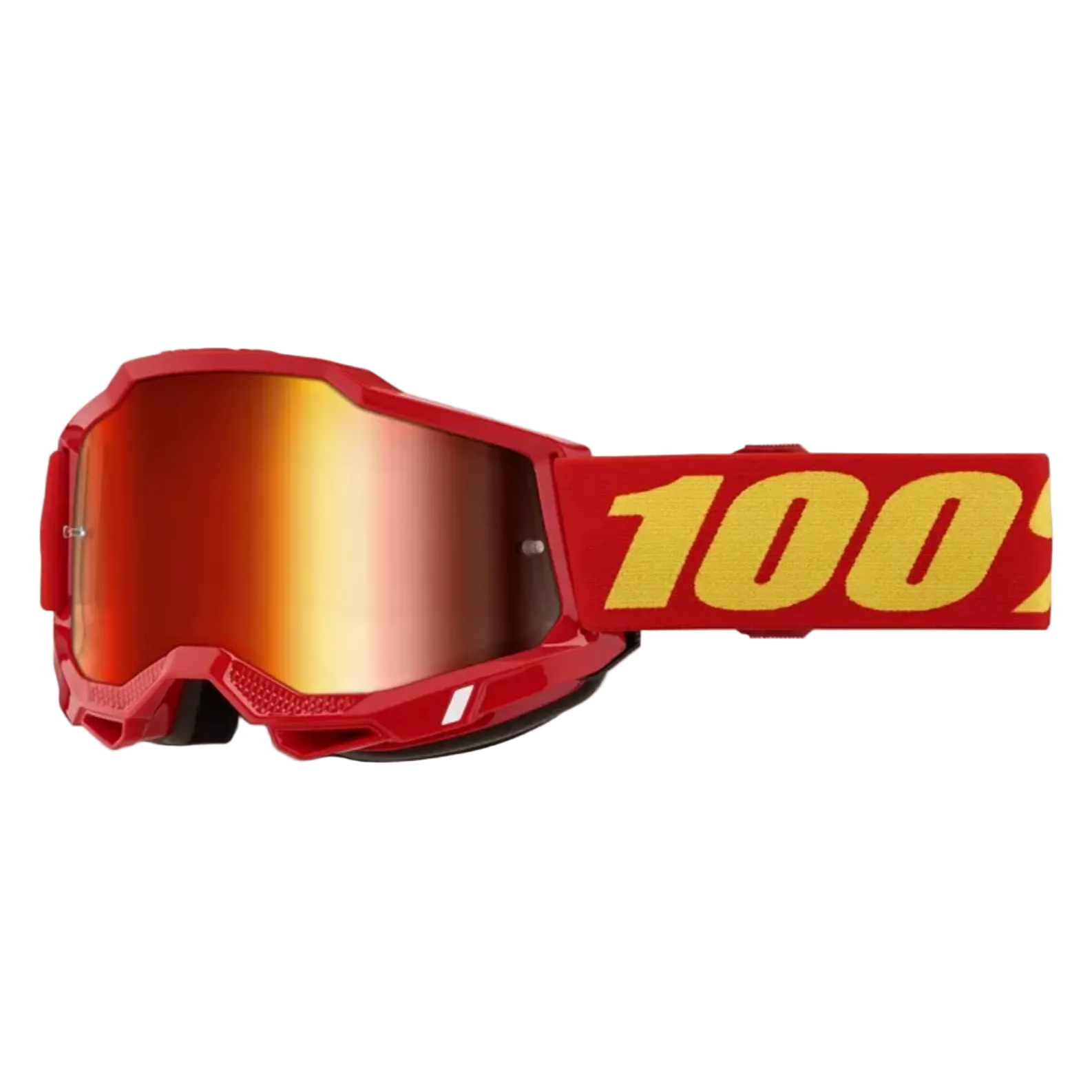100% goggles Accuri 2 JR rød med spejlglas rød