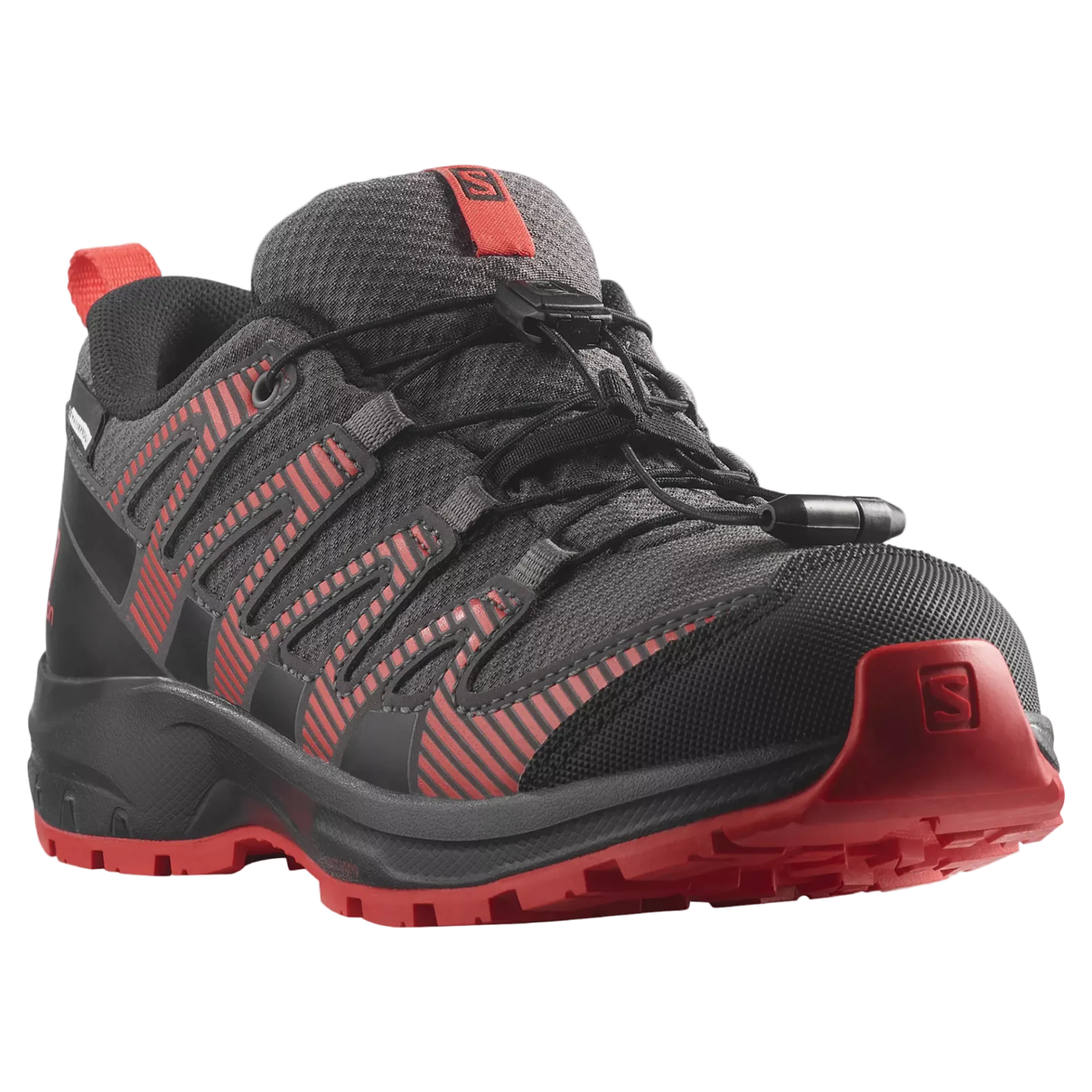 SALOMON batai XA Pro V8 CSWP K juoda/pilka/raudona