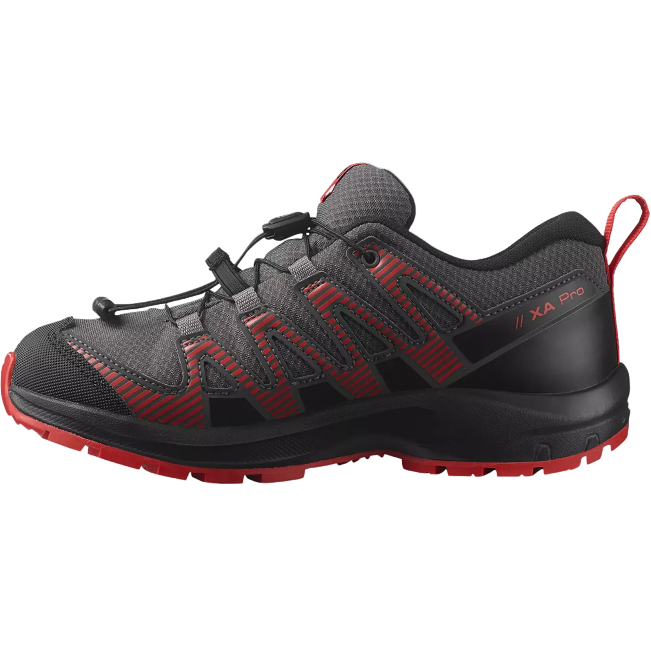 SALOMON sko XA Pro V8 CSWP K sort/grå/rød