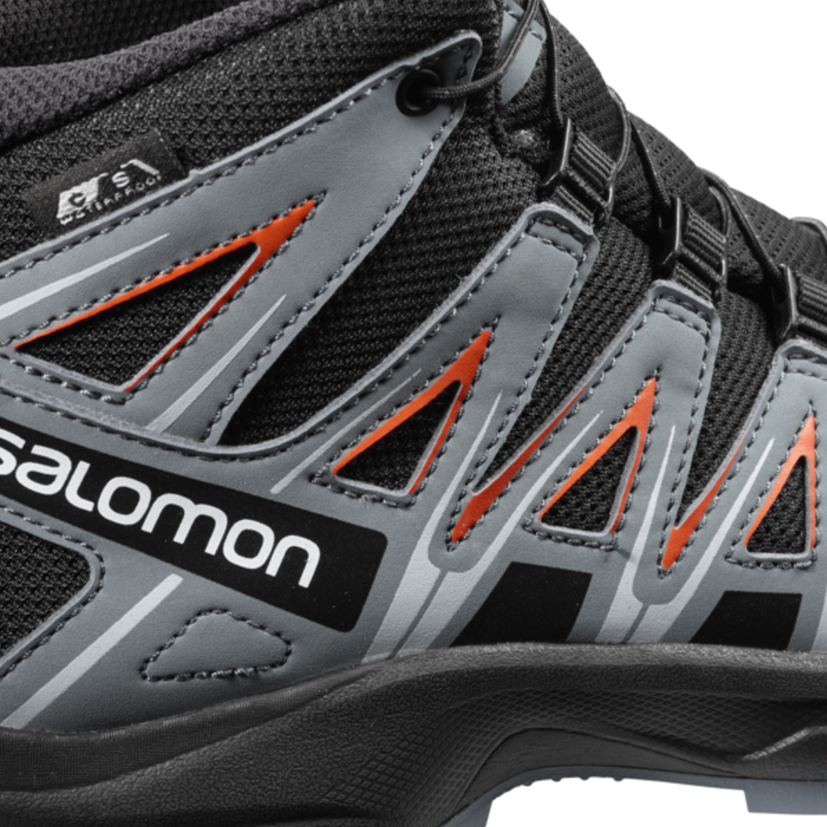 Chaussures XA Pro 3D Mid CSWP J SALOMON noir/gris/orange
