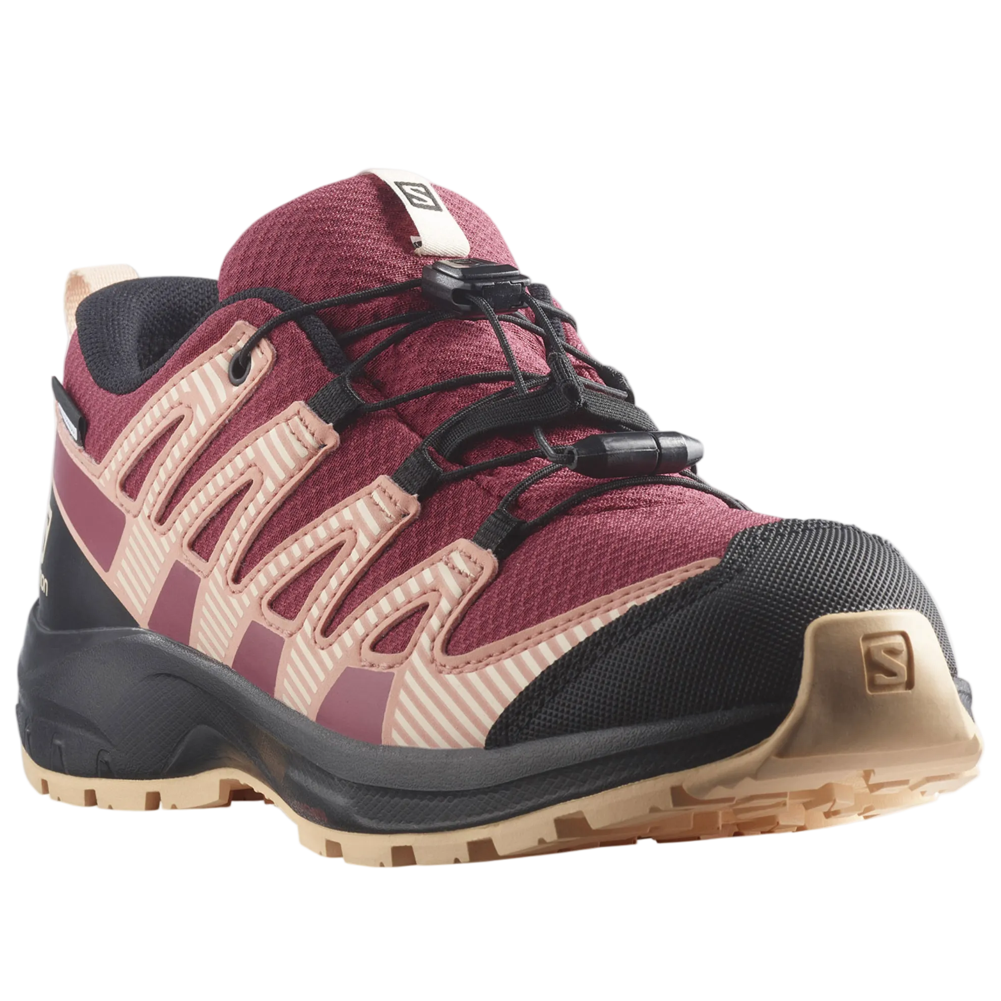 SALOMON batai XA Pro V8 CSWP K juoda/persiko/raudona